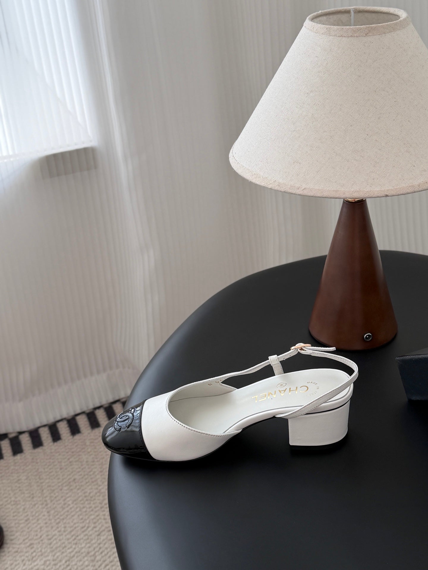25FW Slingback Chunky Mary Jane Schuhe