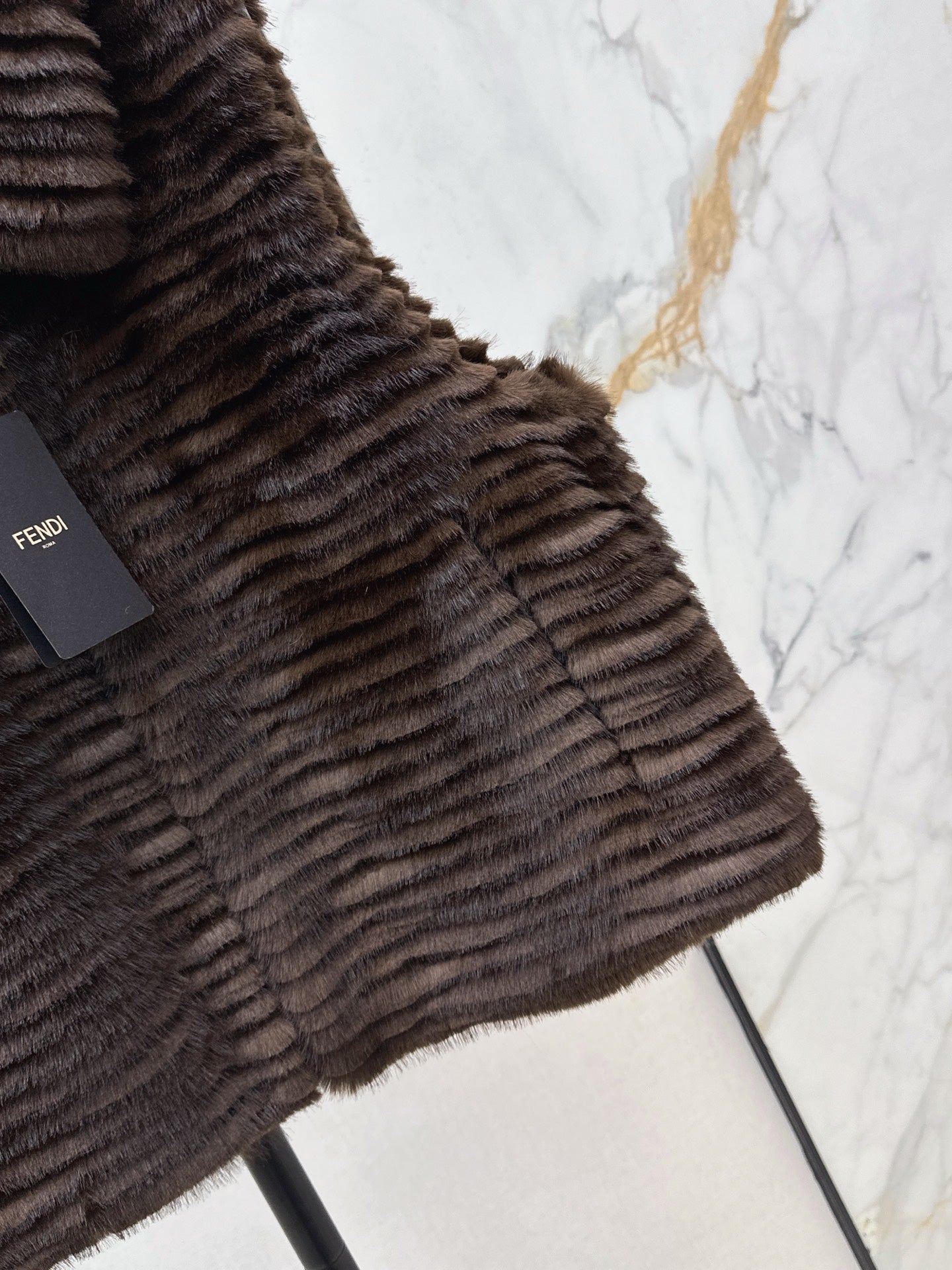 25FW  fur vest jacket