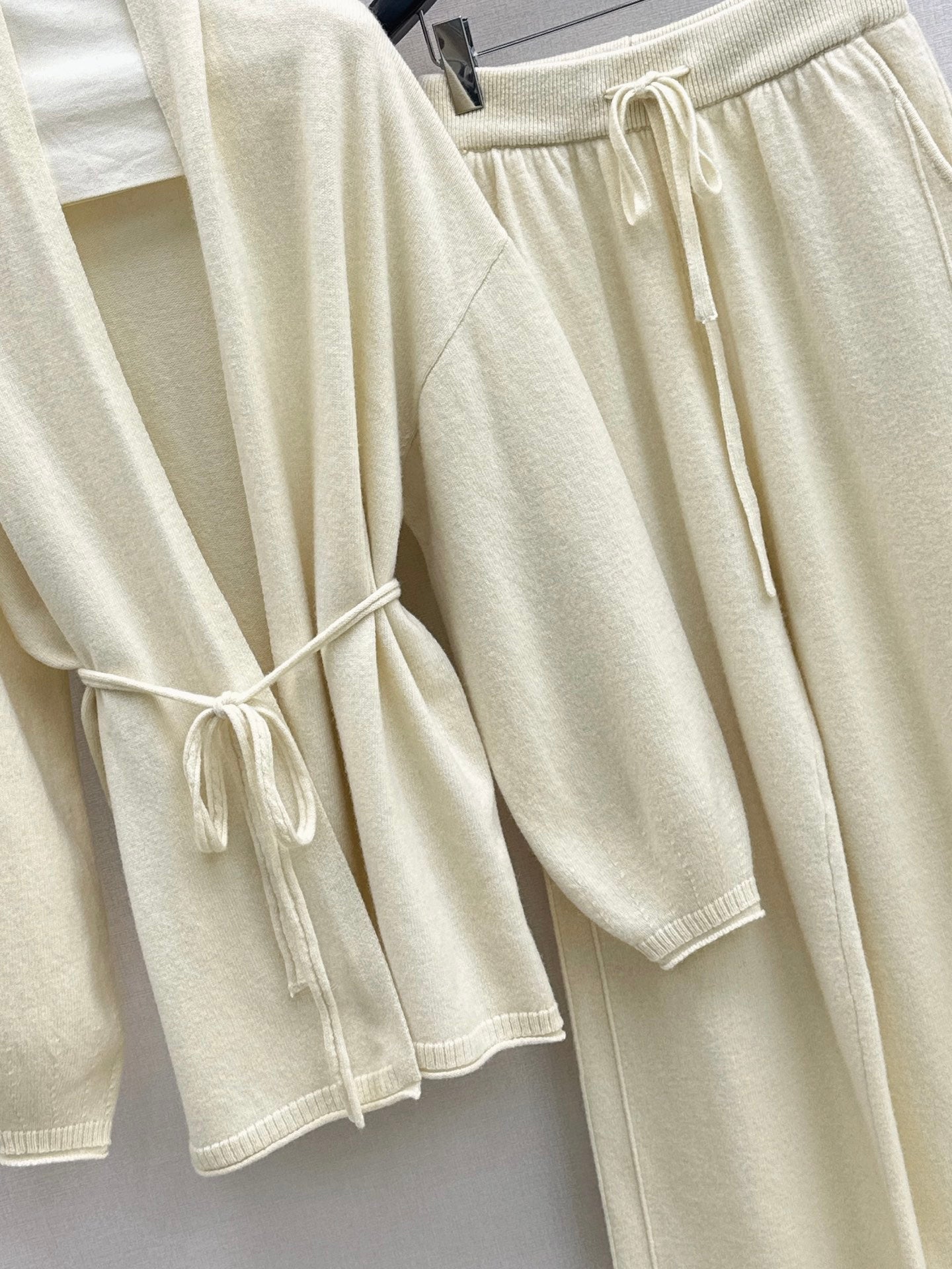 26SS  wool cardigan pants sets