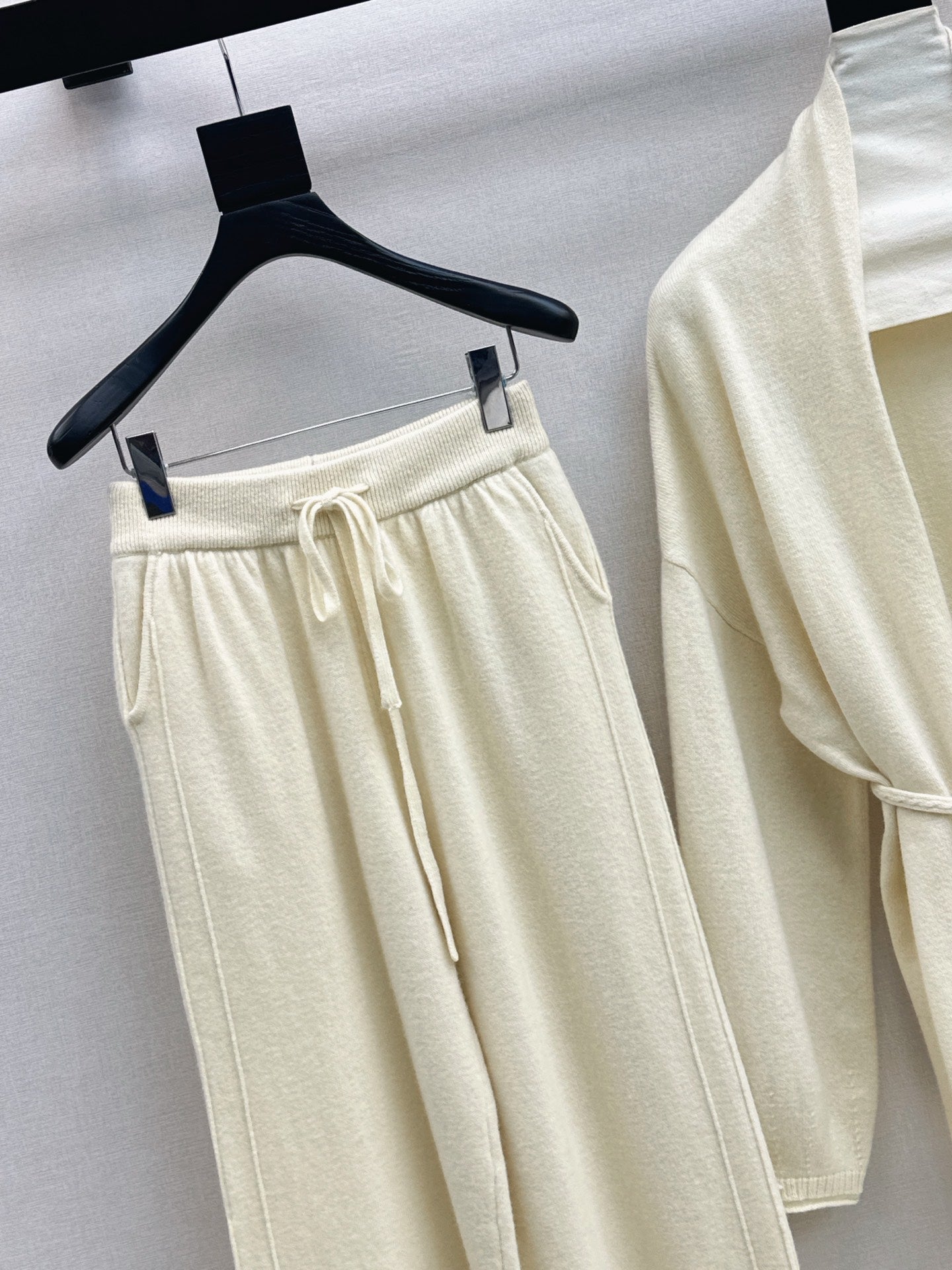 26SS  wool cardigan pants sets