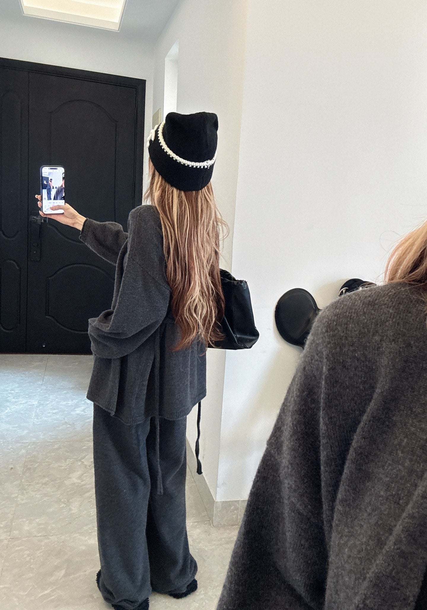 26SS  wool cardigan pants sets