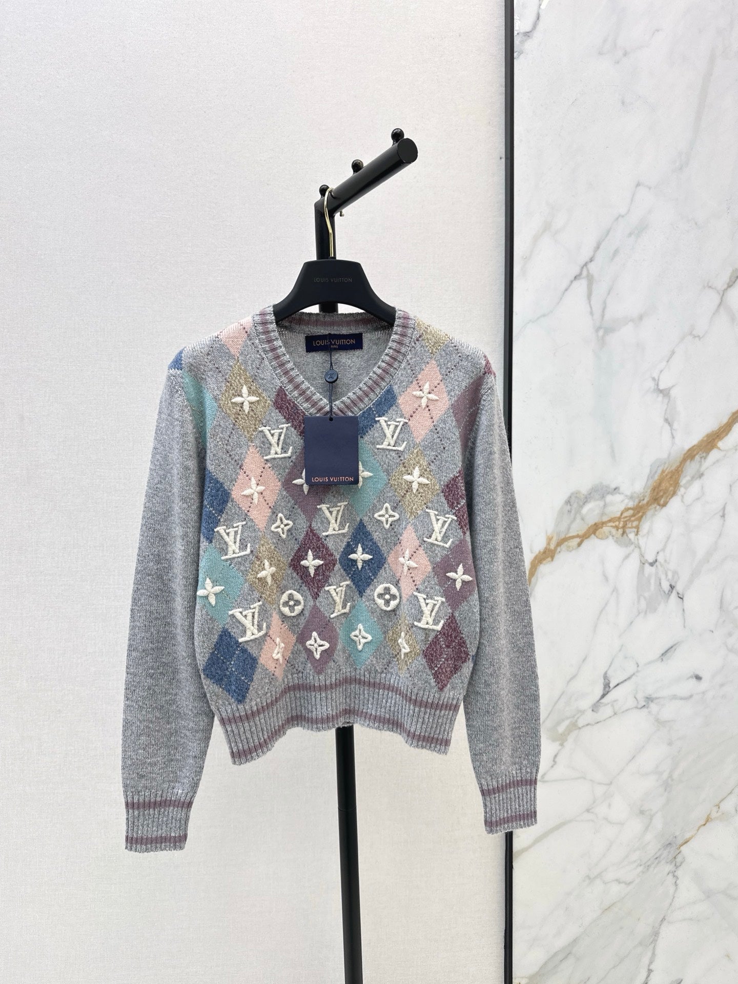 26SS  jacquard sweater