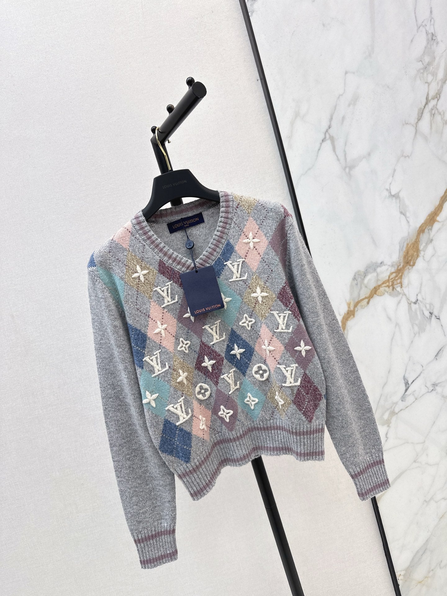 26SS  jacquard sweater