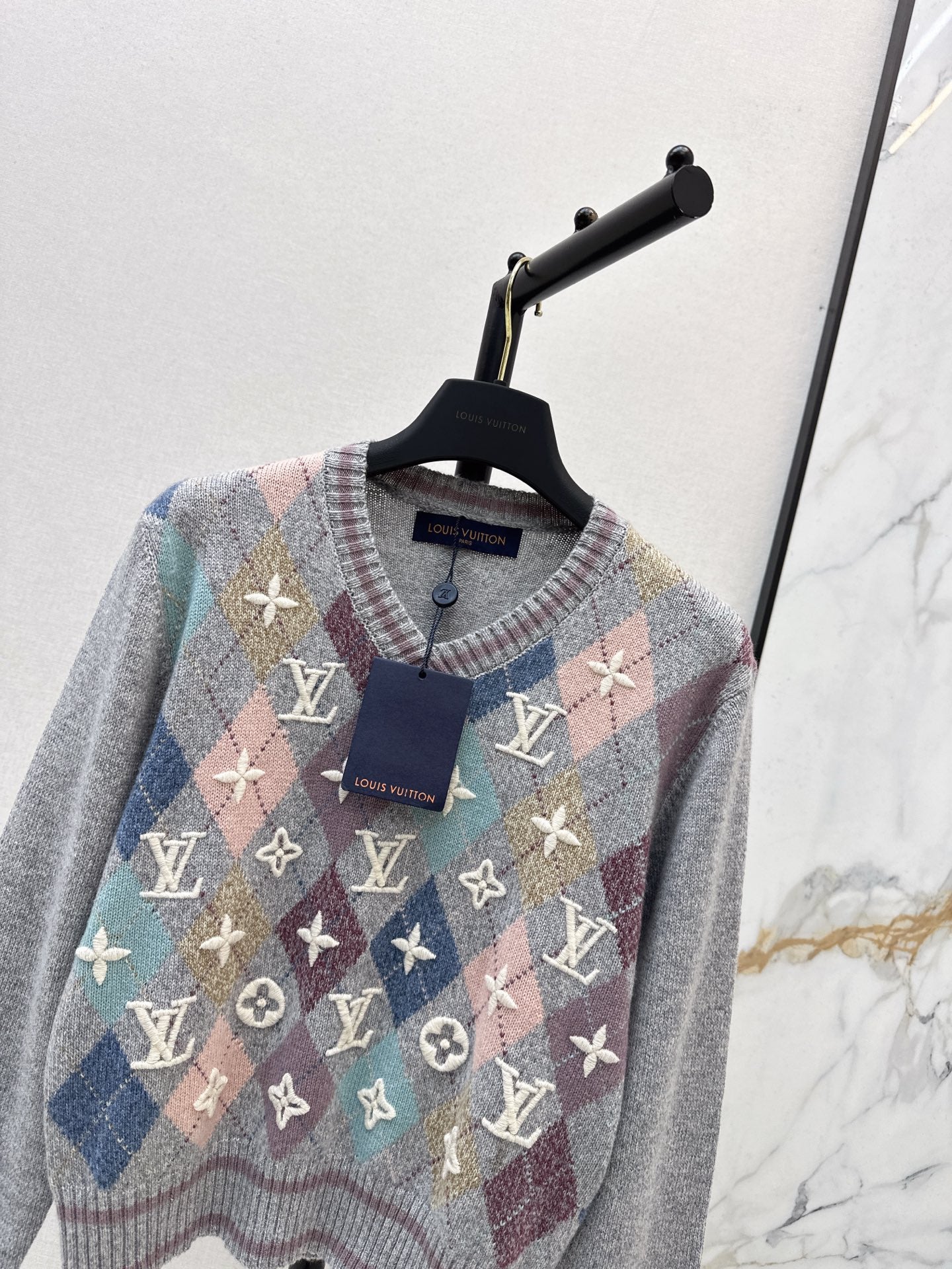 26SS  jacquard sweater