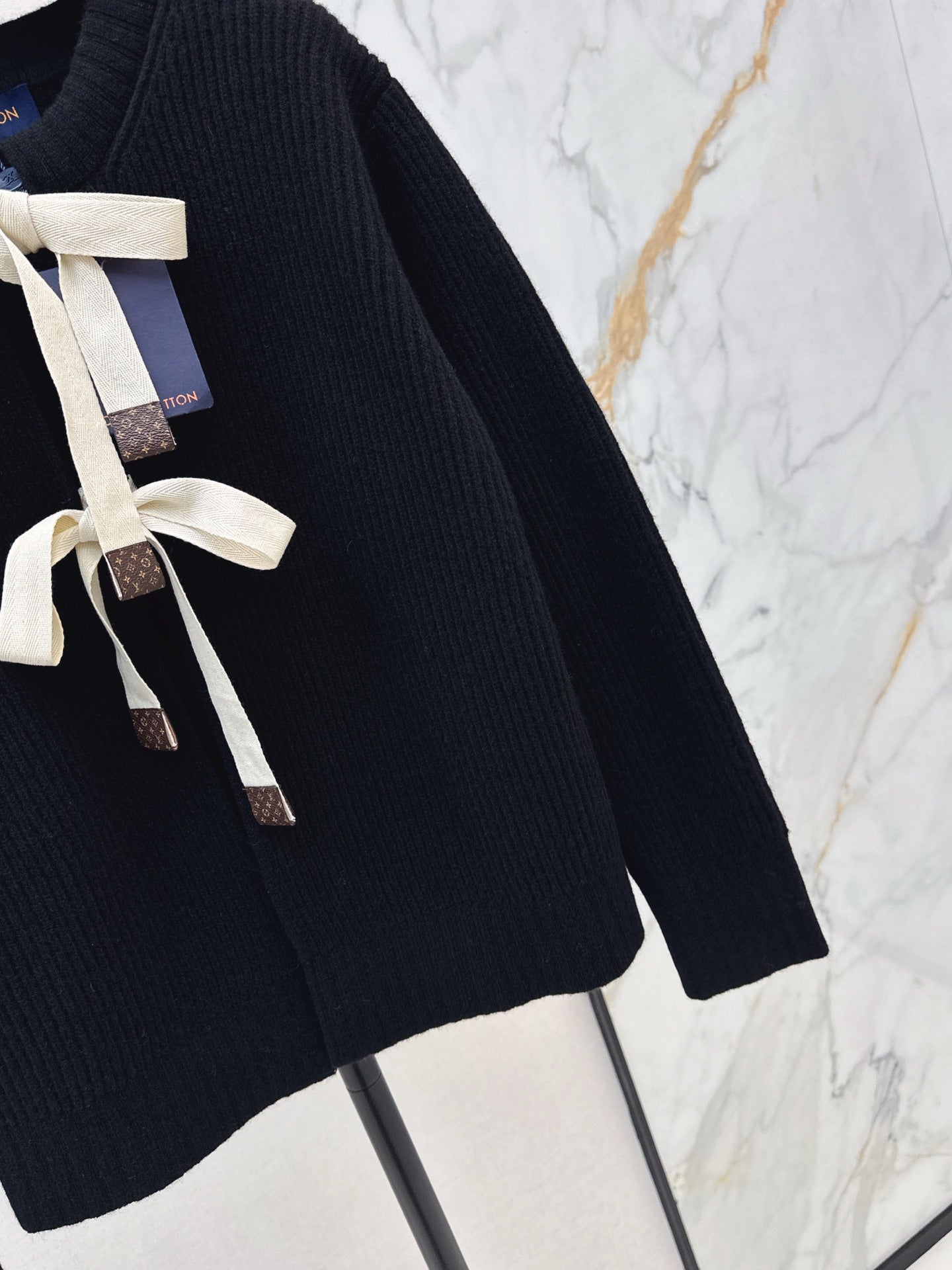 26SS  bow knit cardigan