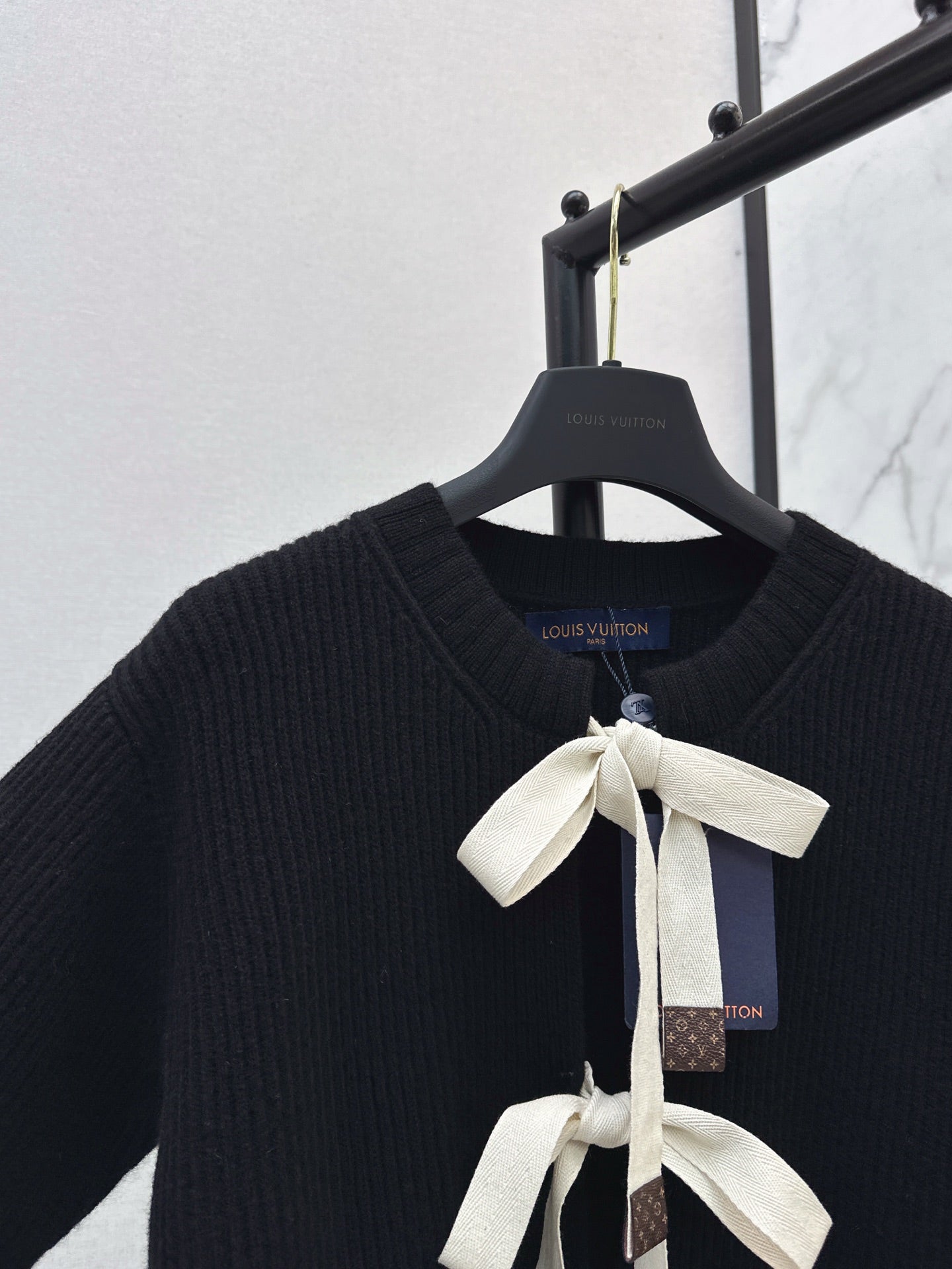 26SS  bow knit cardigan