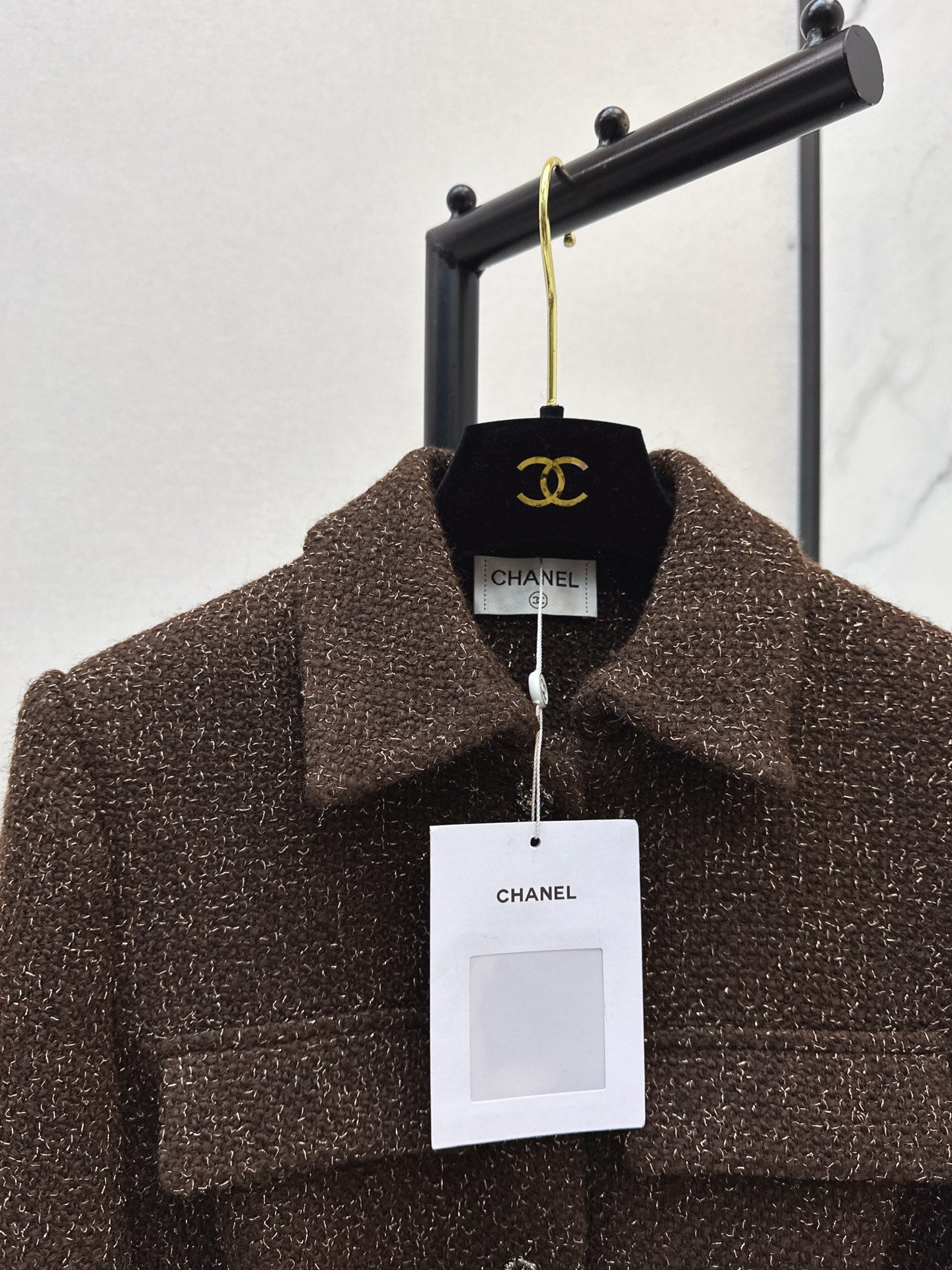 25FW NEW tweed woven jacket
