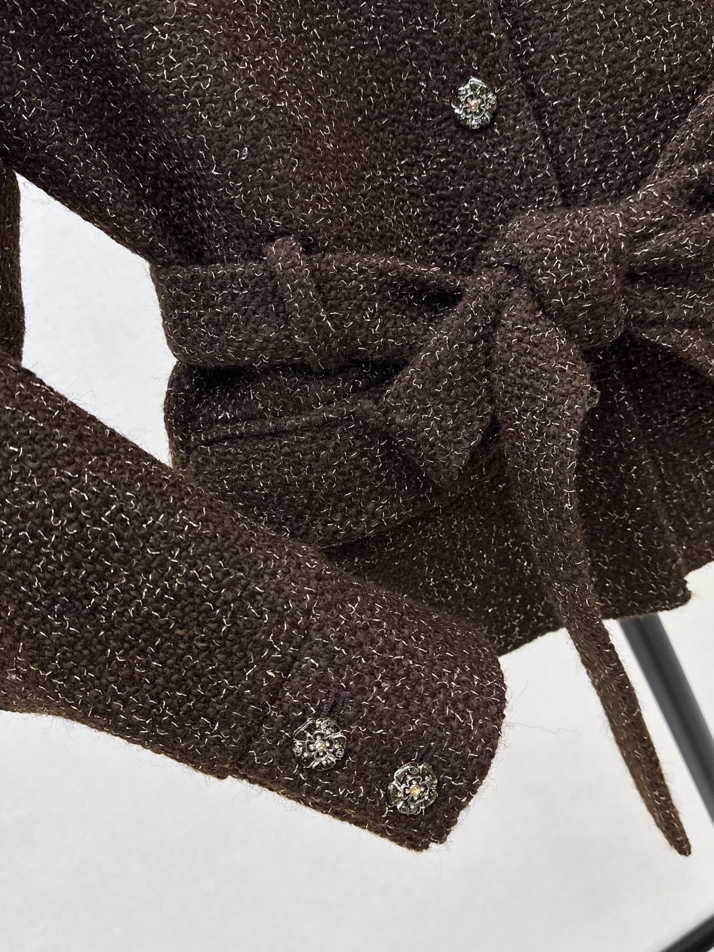 25FW NEW tweed woven jacket