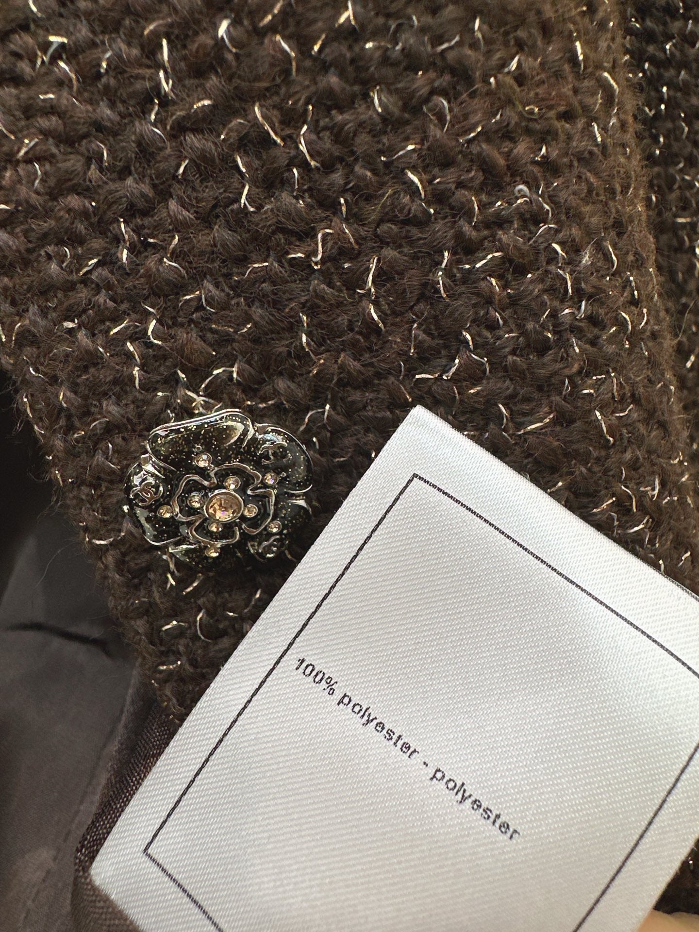 25FW NEW tweed woven jacket