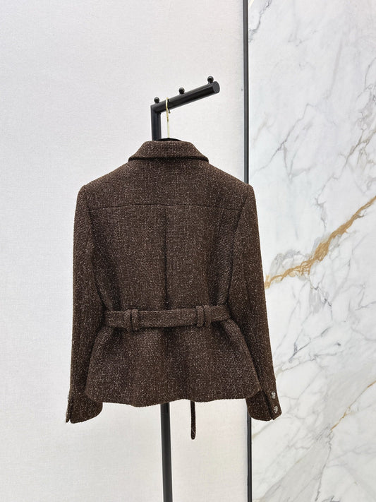 25FW NEW tweed woven jacket