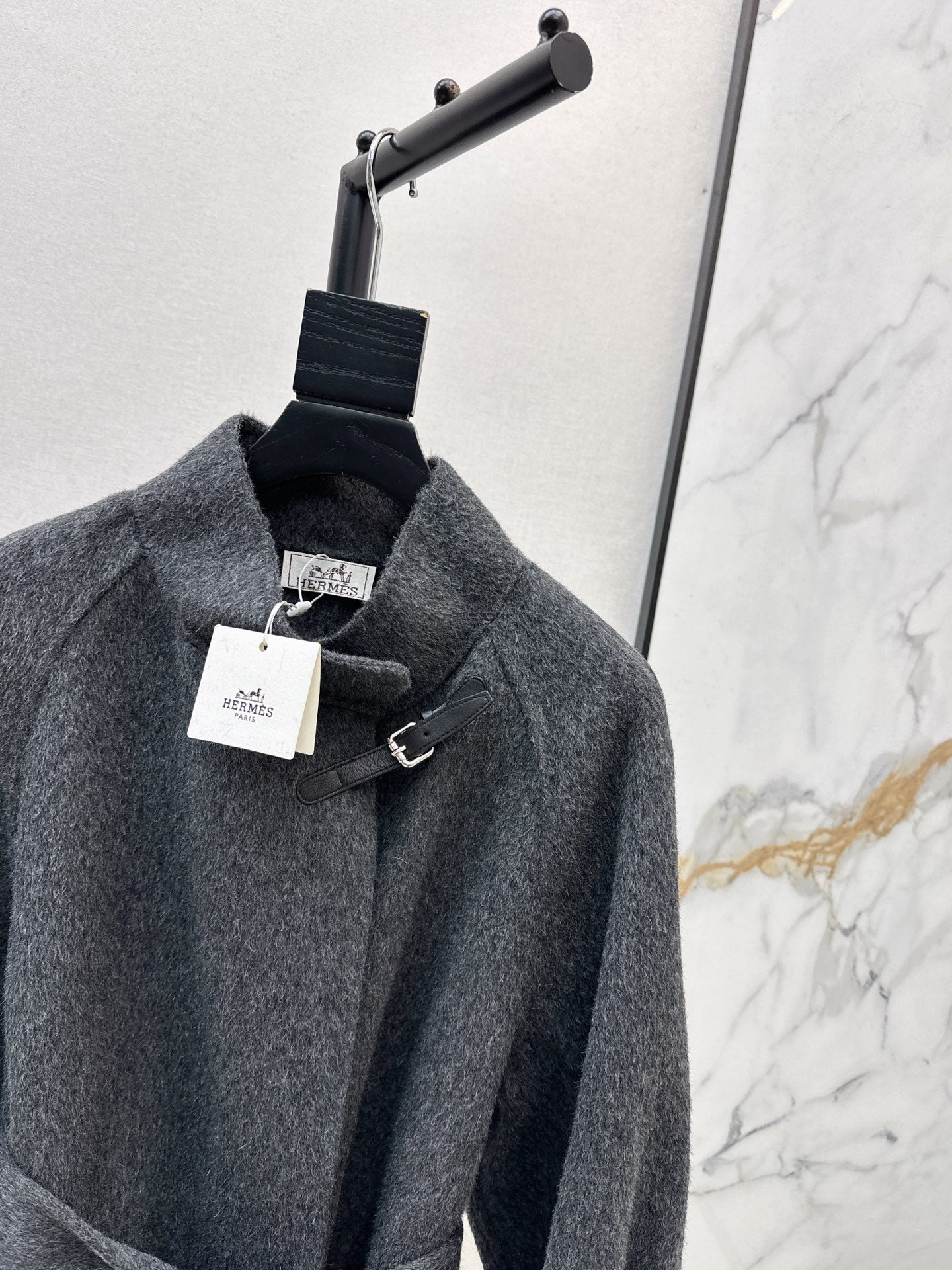 25FW NEW woolen belted overcoats