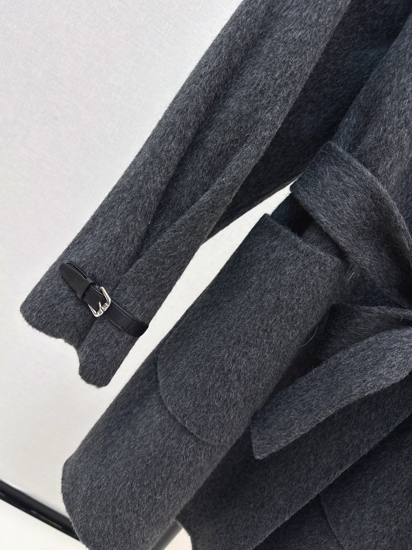 25FW NEW woolen belted overcoats