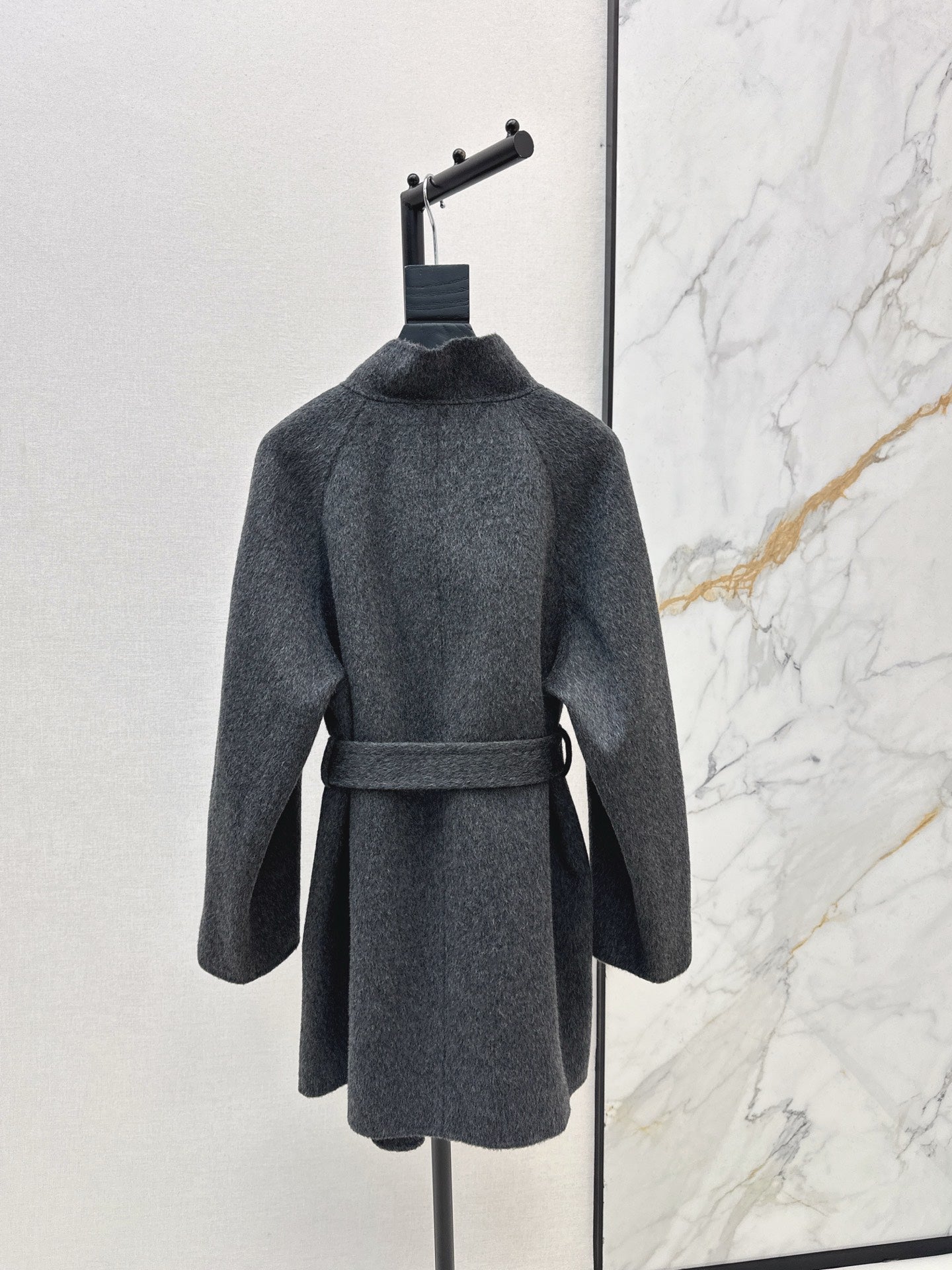 25FW NEW woolen belted overcoats