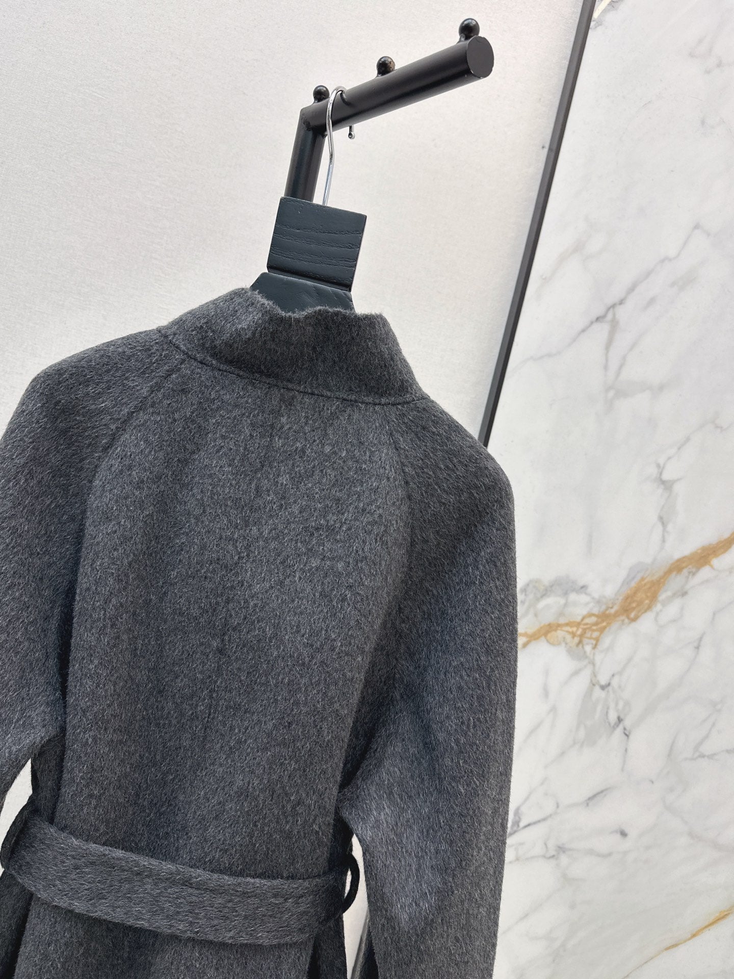 25FW NEW woolen belted overcoats