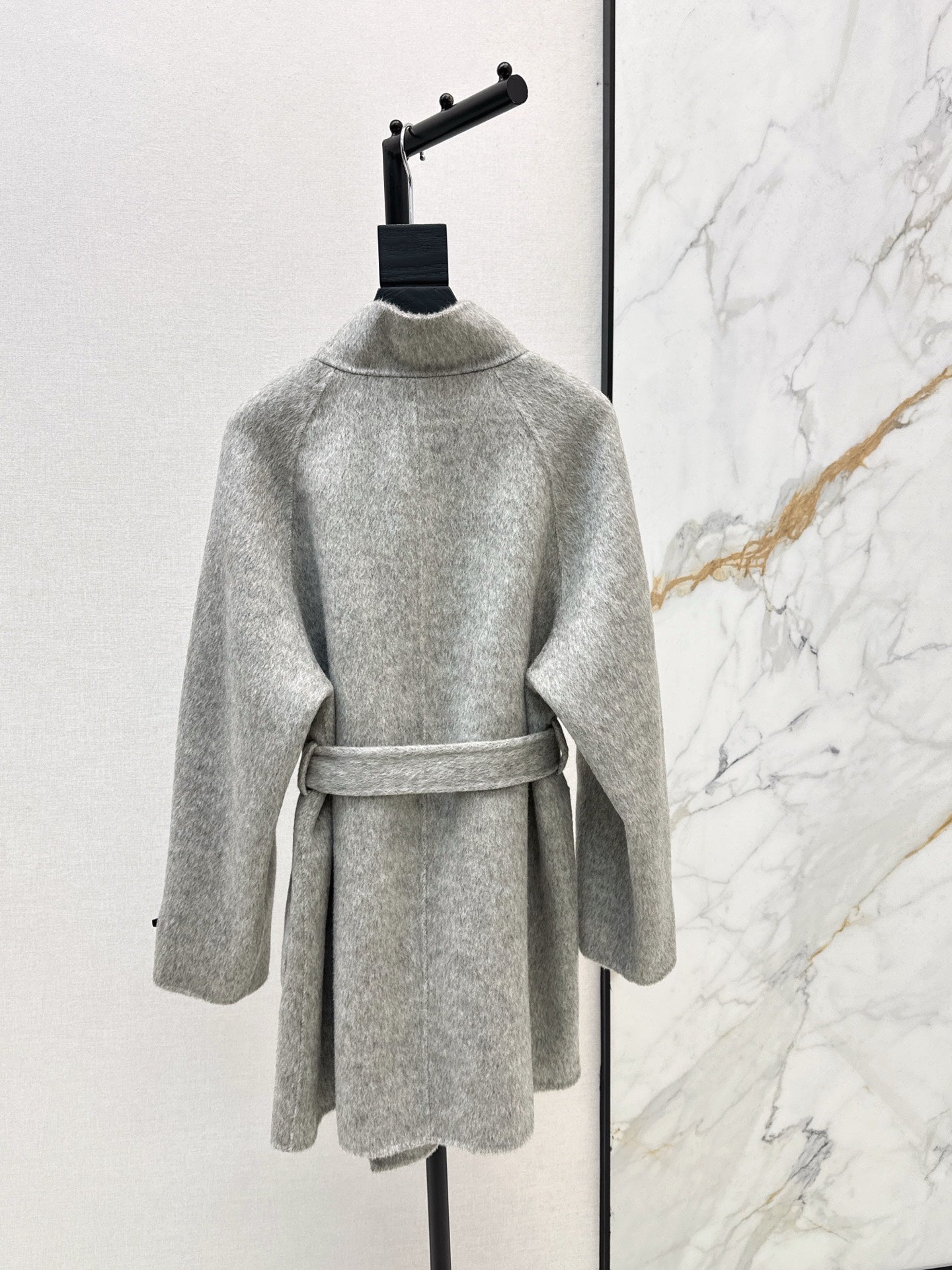 25FW NEW woolen belted overcoats