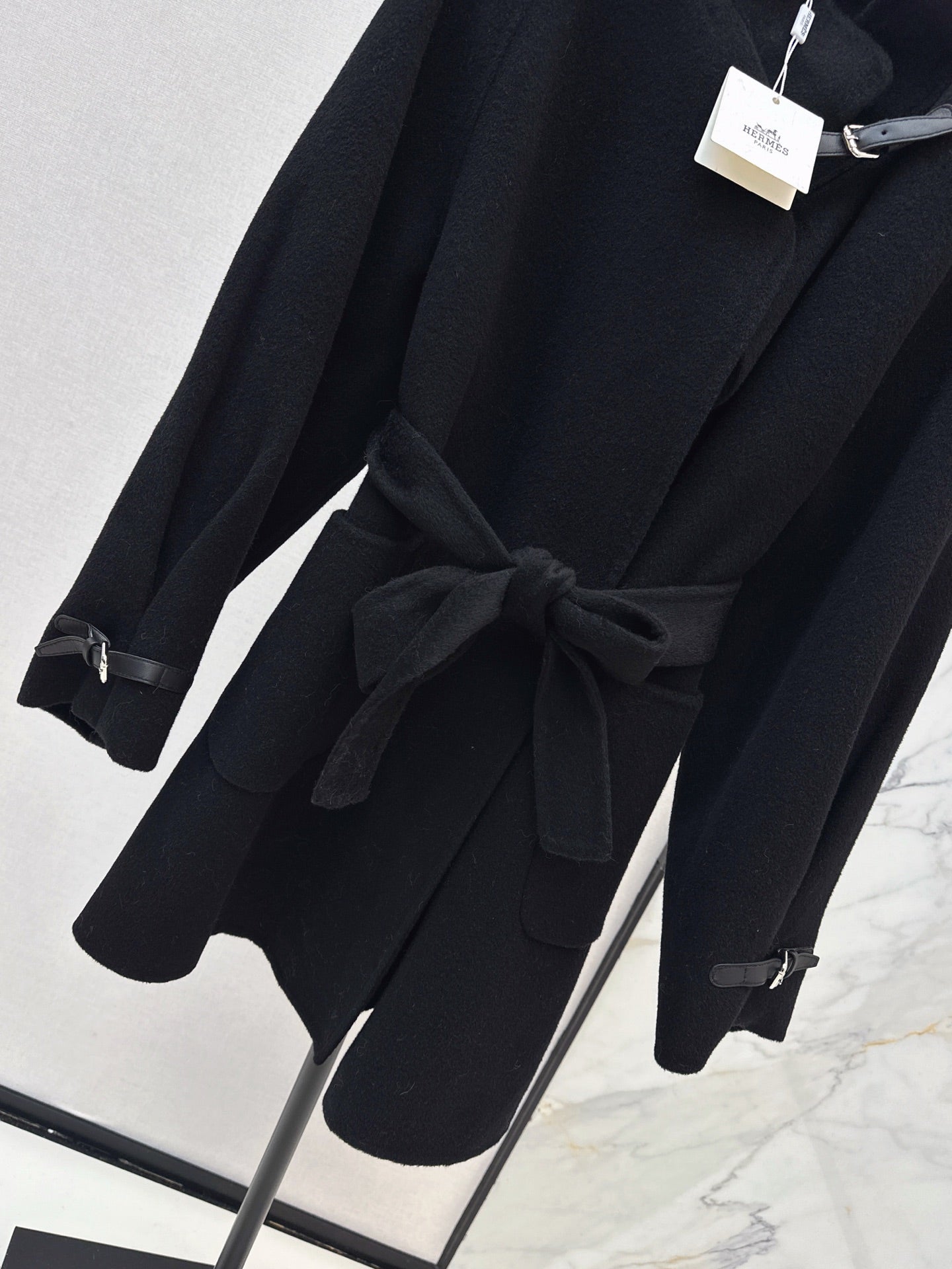 25FW NEW woolen belted overcoats