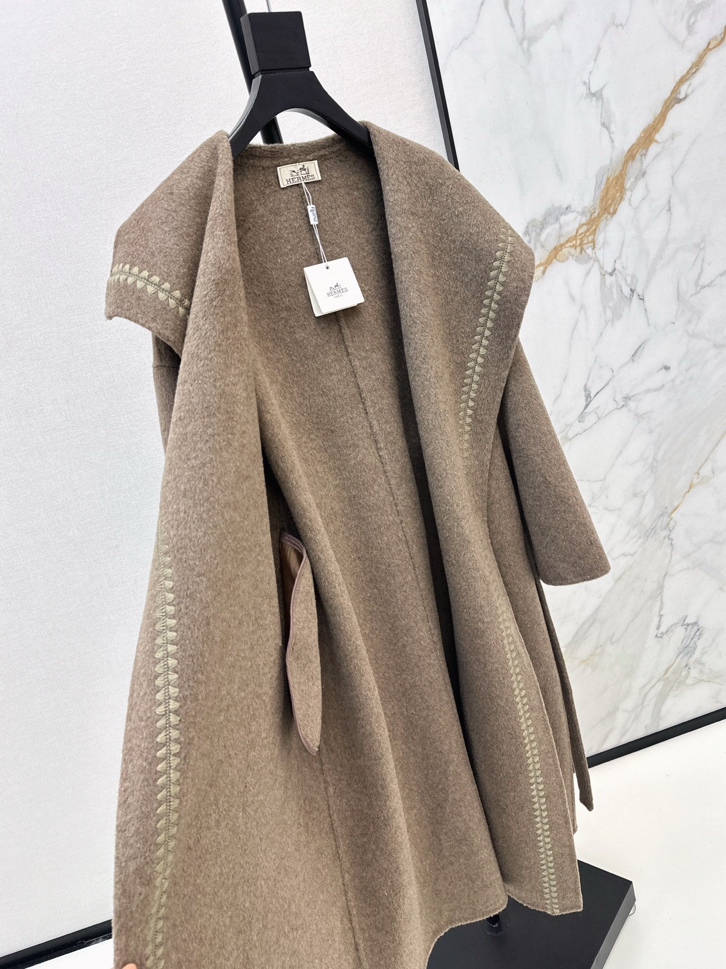 25FW NEW woolen long overcoats