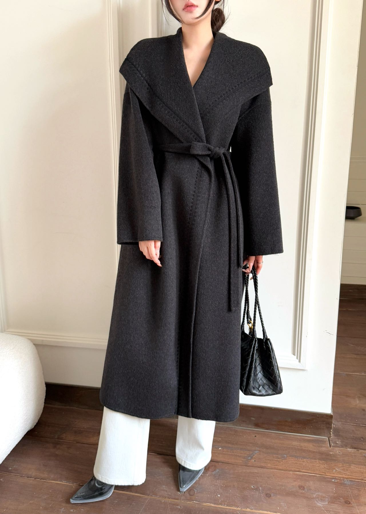 25FW NEW woolen long overcoats