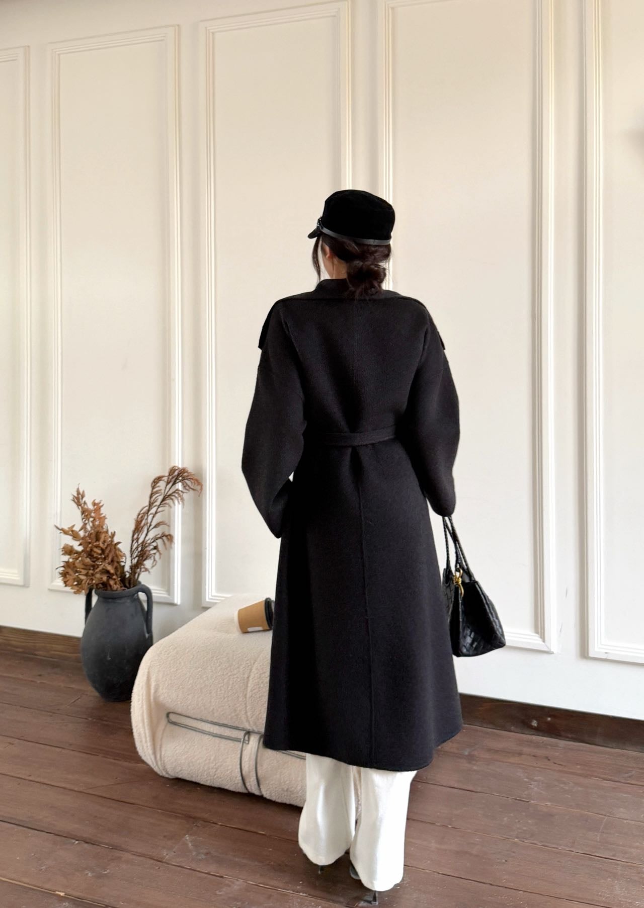 25FW NEW woolen long overcoats