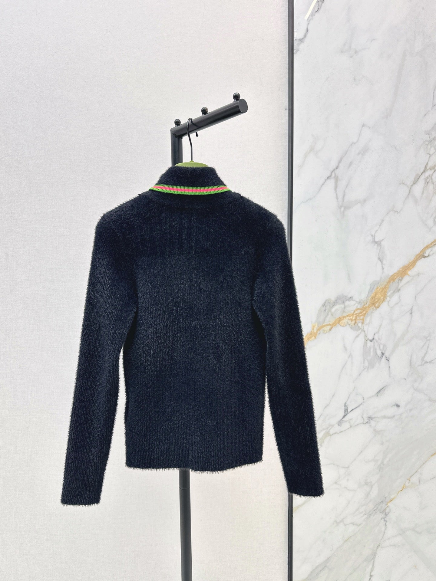 26SS NEUE hochgeschlossene Strickware