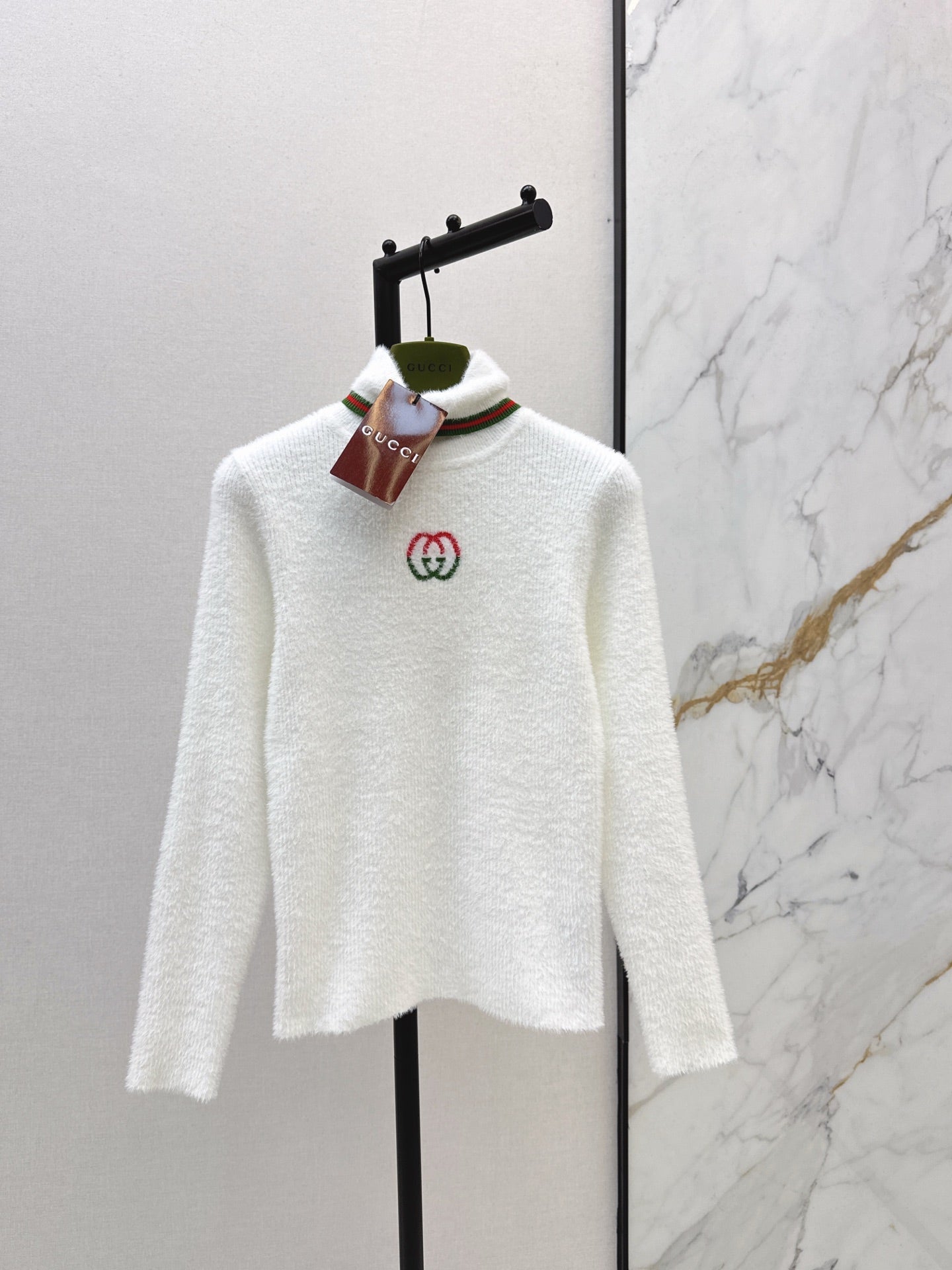 26SS NEUE hochgeschlossene Strickware