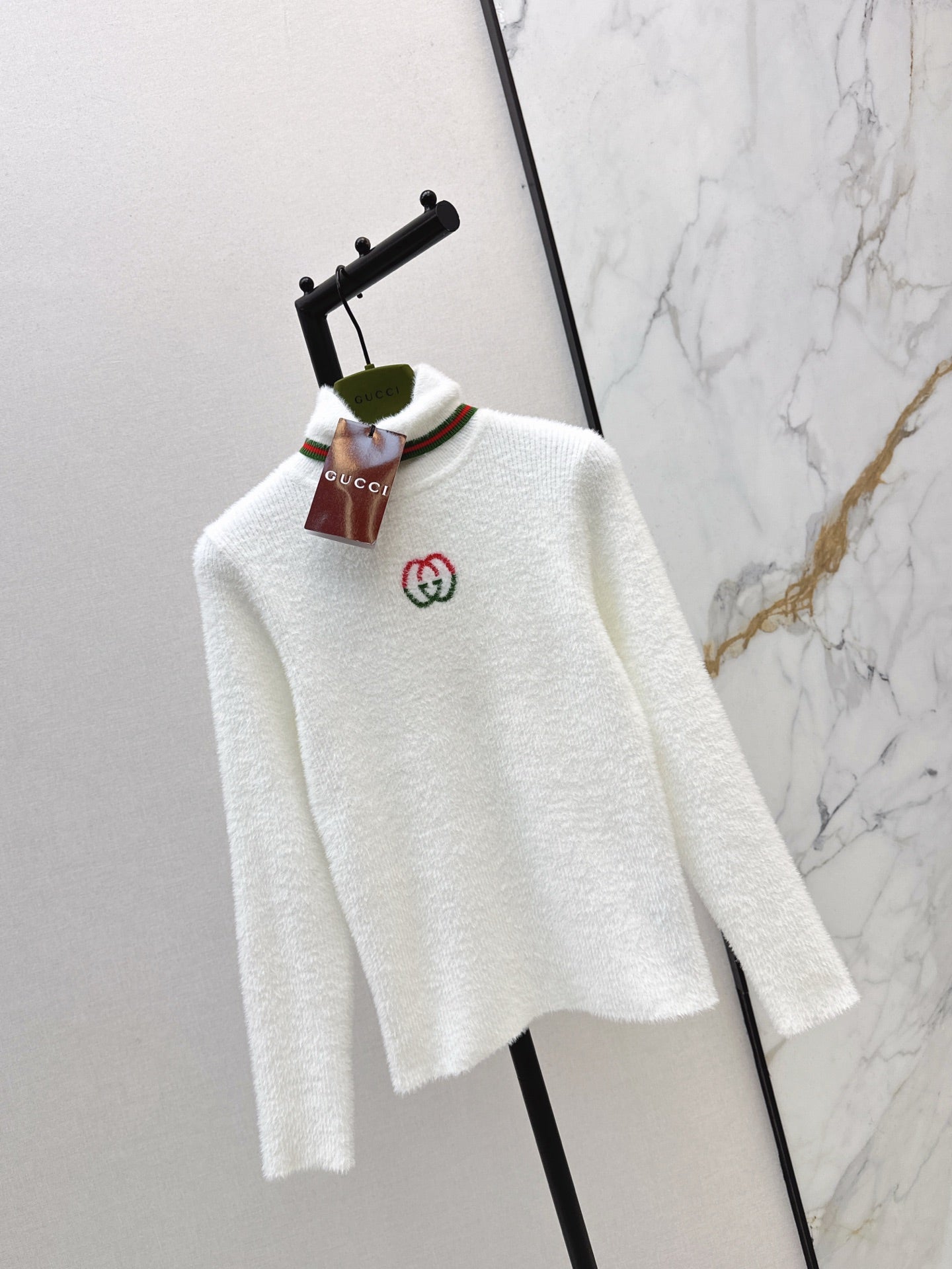 26SS NEUE hochgeschlossene Strickware