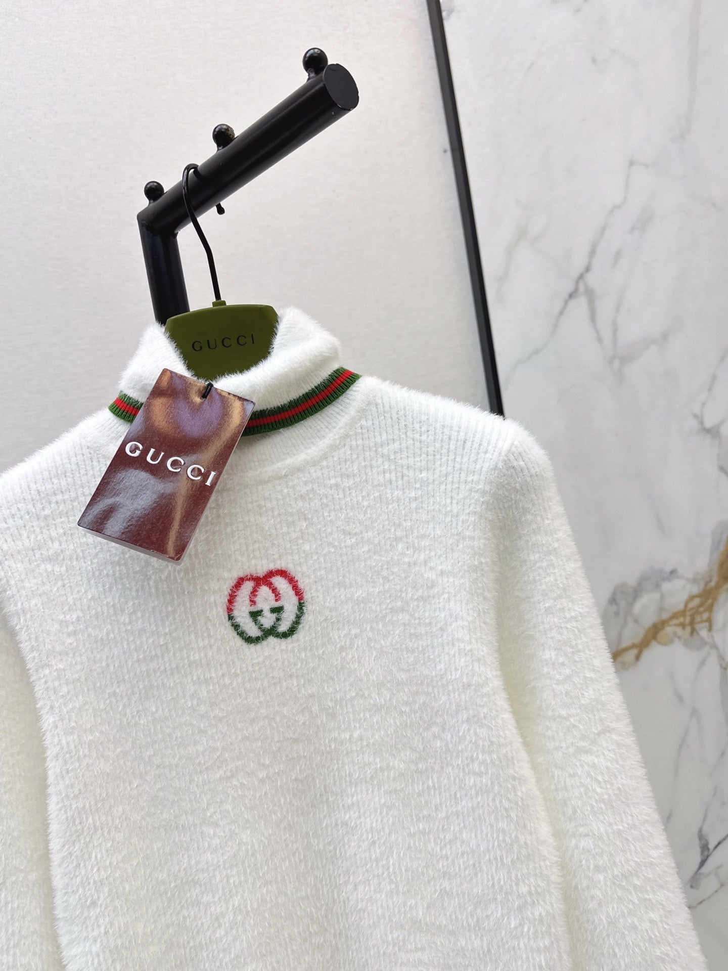 26SS NEUE hochgeschlossene Strickware