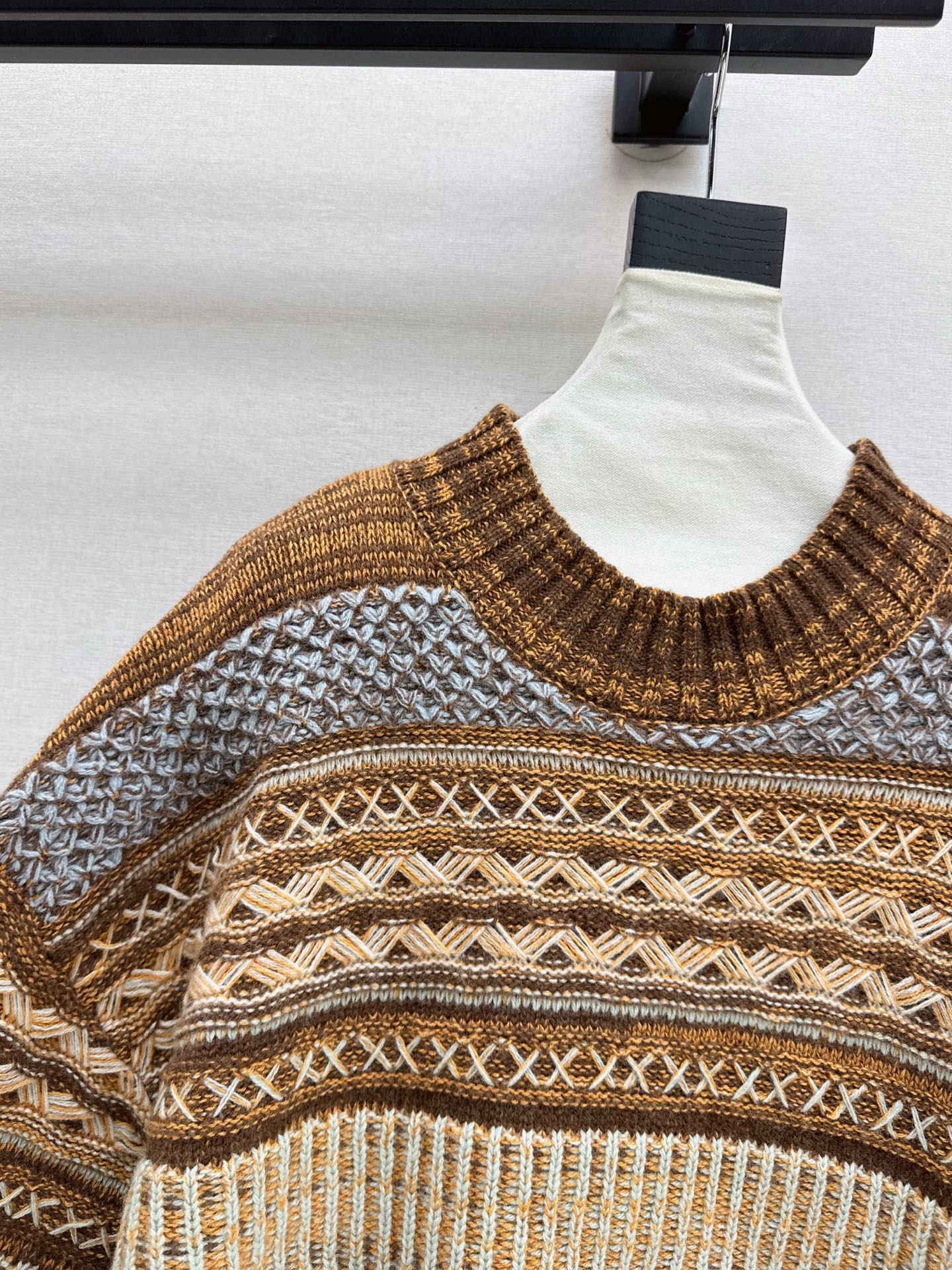 26SS NEW fair isle knit sweater