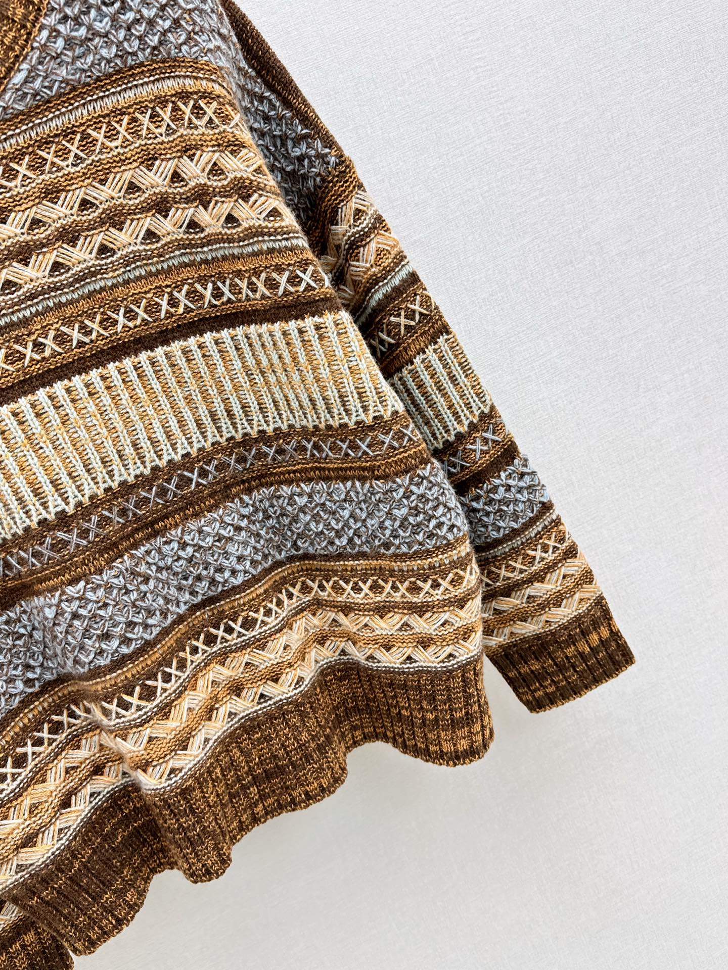 26SS NEW fair isle knit sweater
