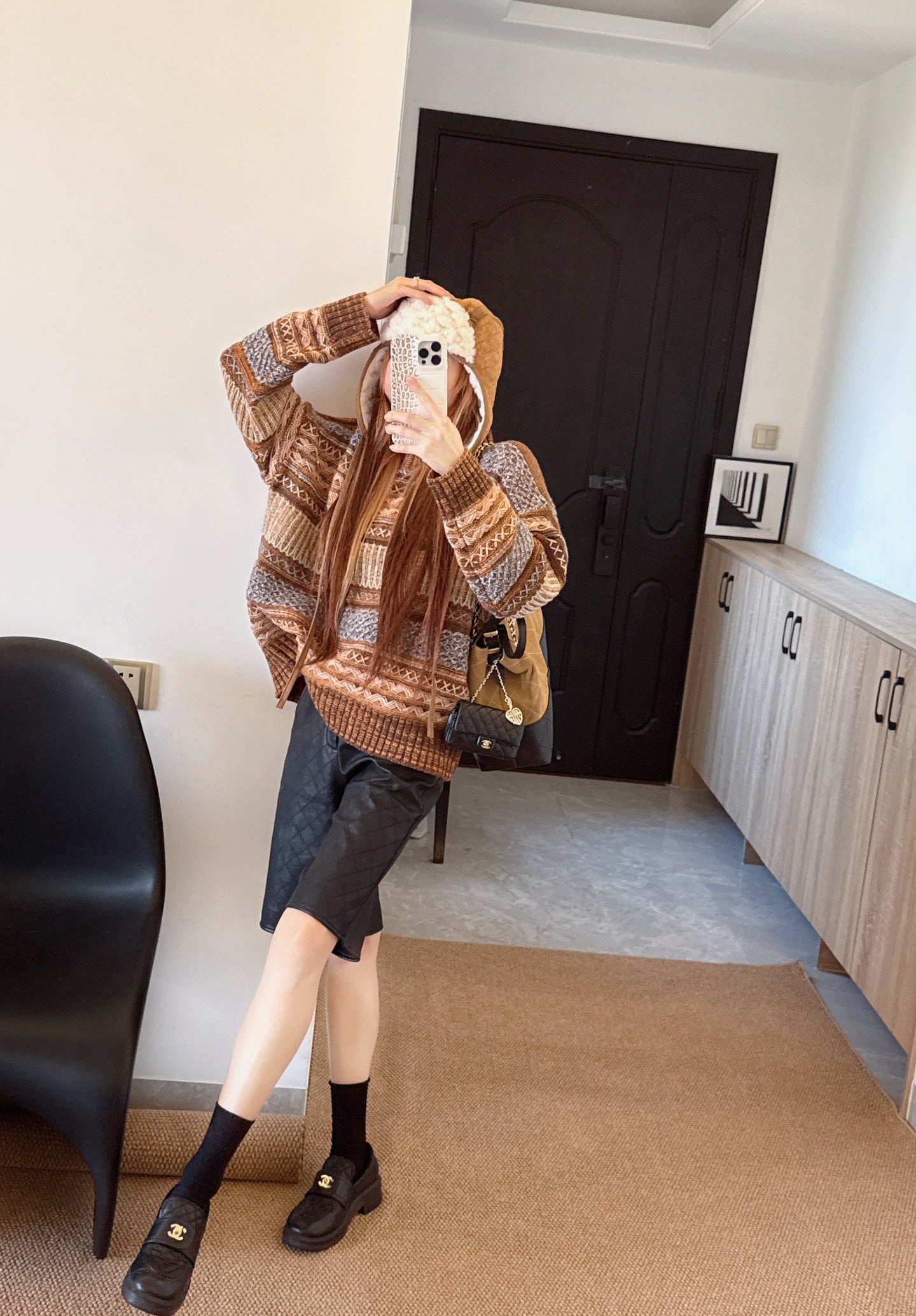 26SS NEW fair isle knit sweater