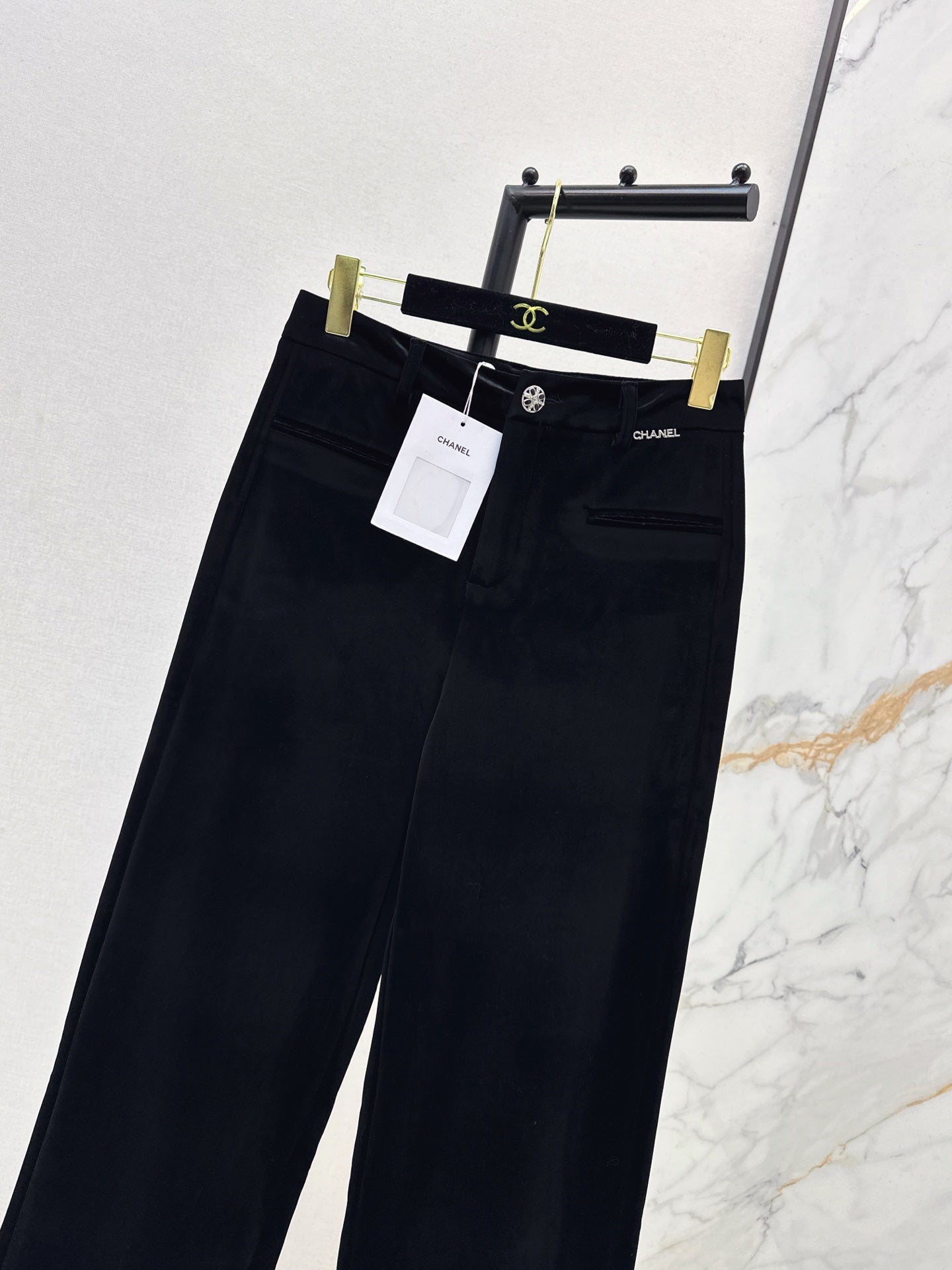 26SS NEW velvet wide-leg pants