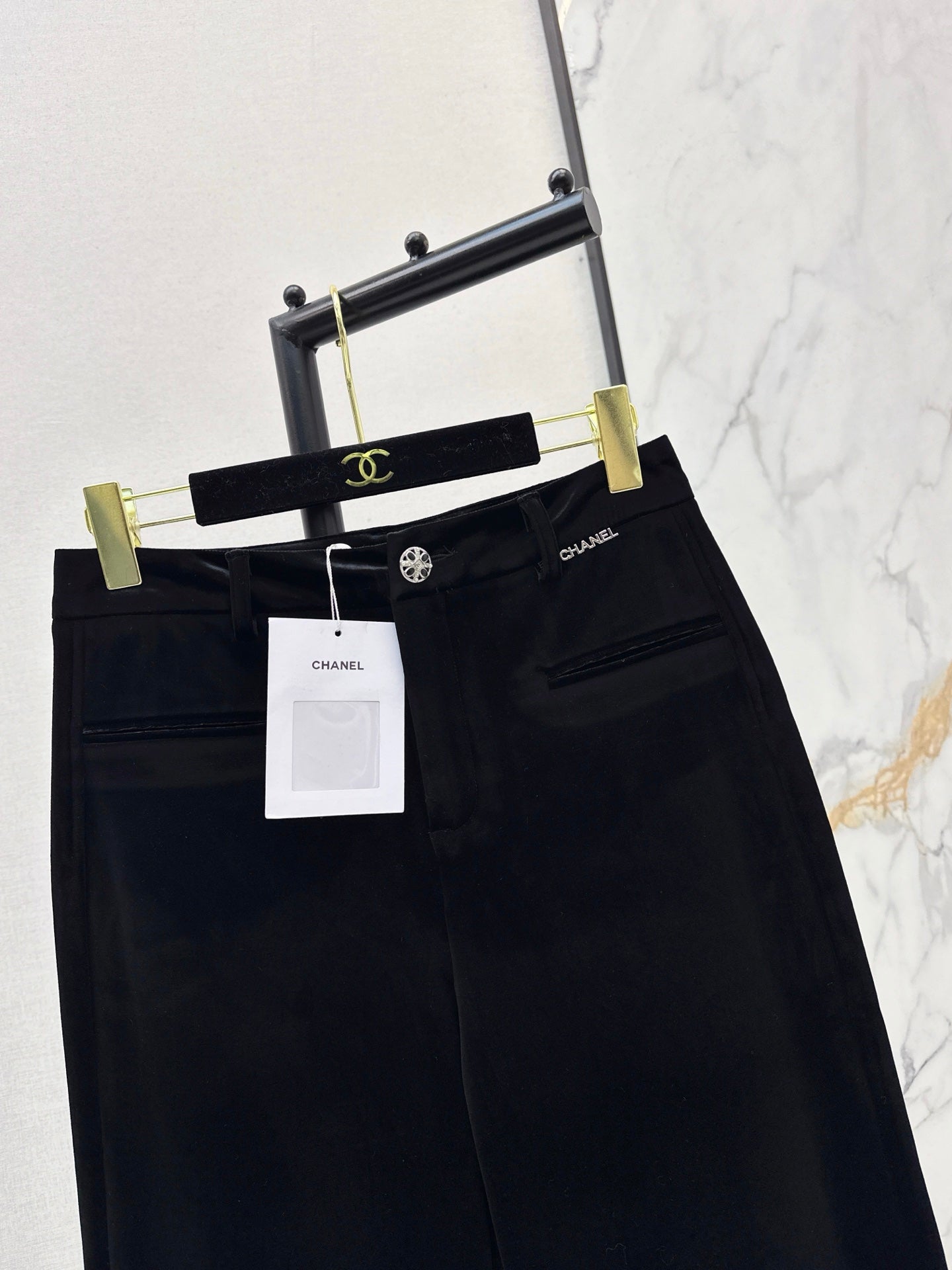 26SS NEW velvet wide-leg pants