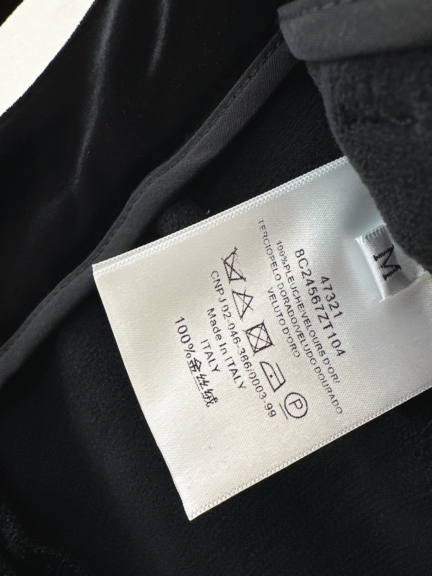26SS NEW velvet wide-leg pants
