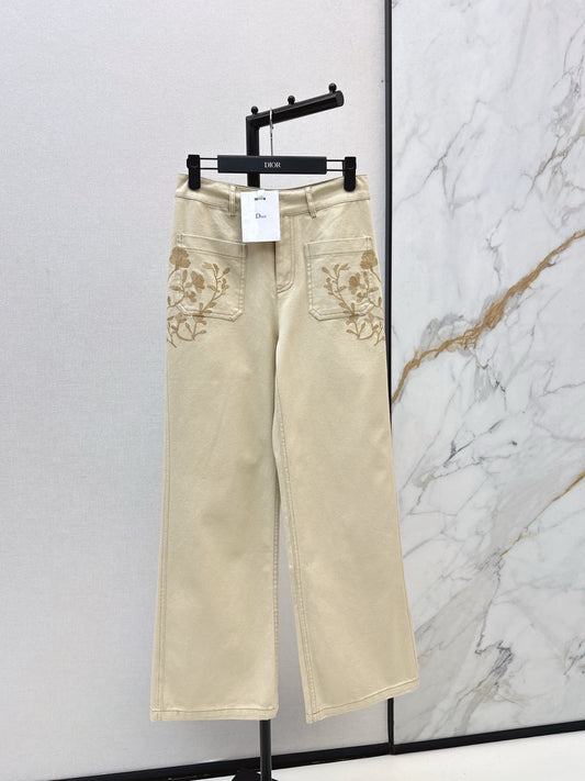 26SS NEW embroidery pants