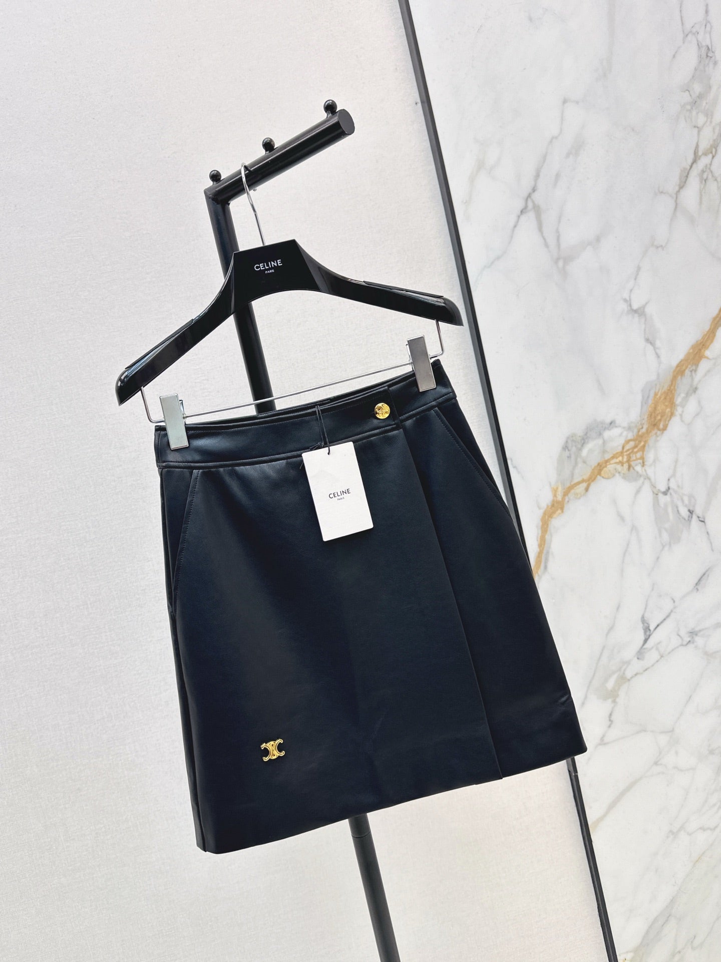 26SS NEW pu skirts