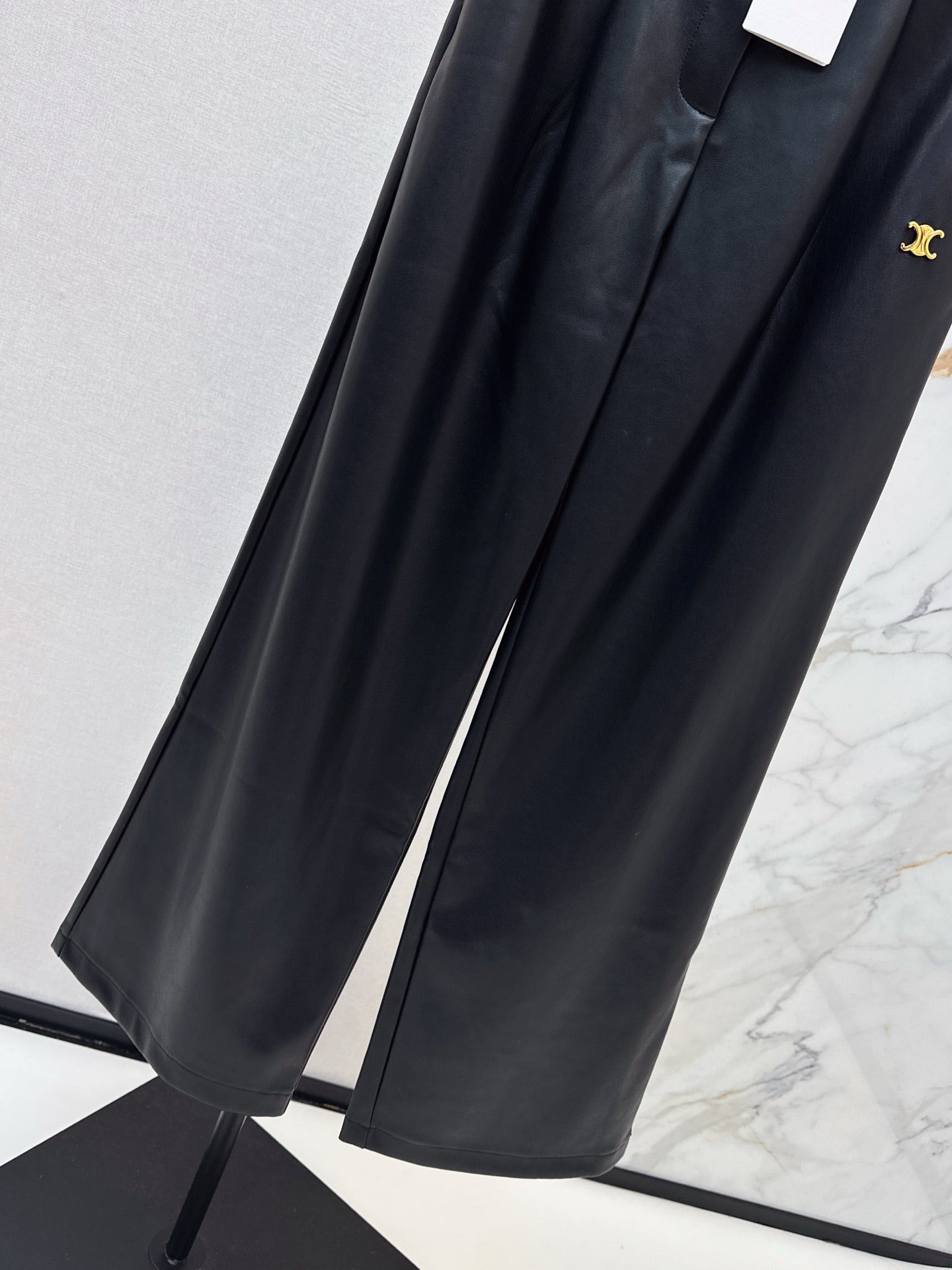26SS NEW pu leather pants