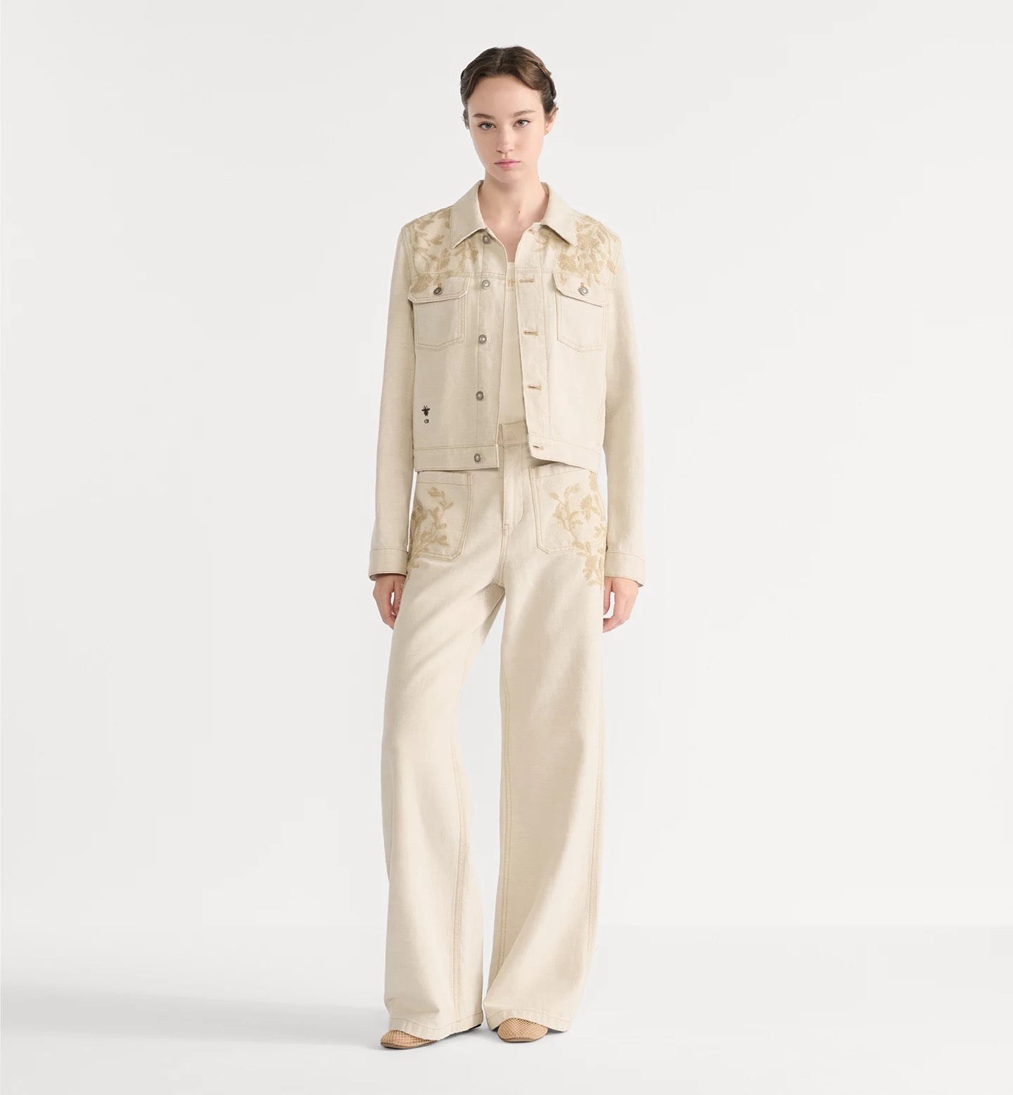 26SS NEW embroidery pants