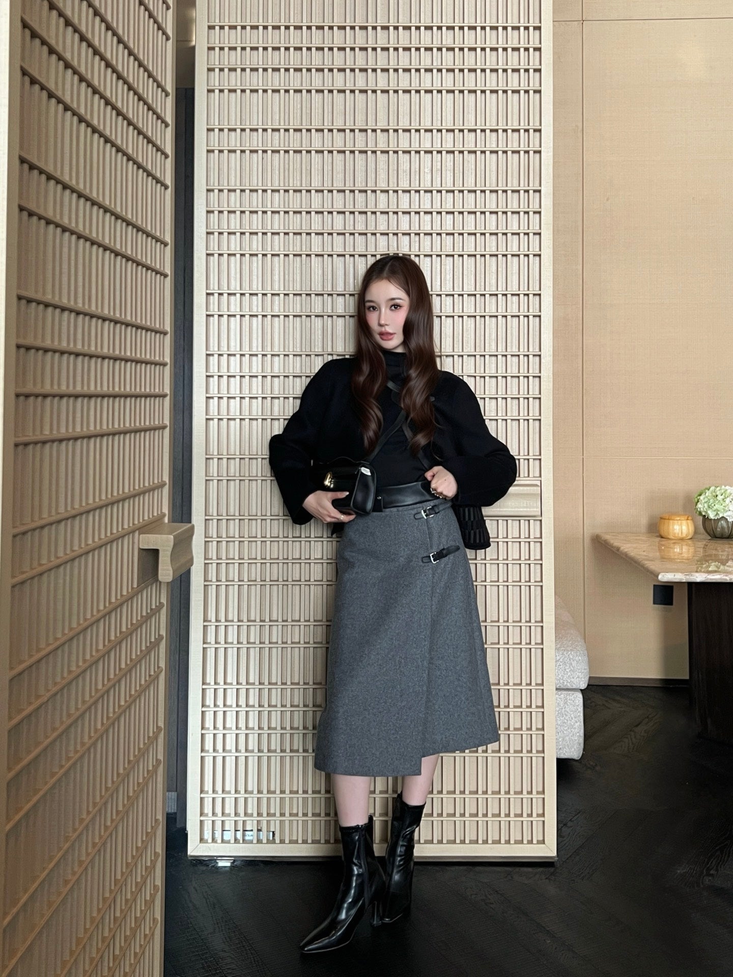 26SS NEW contract pu skirts