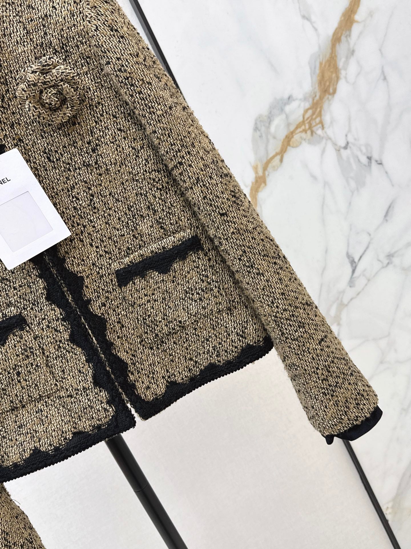 26SS NEW woven tweed jacket