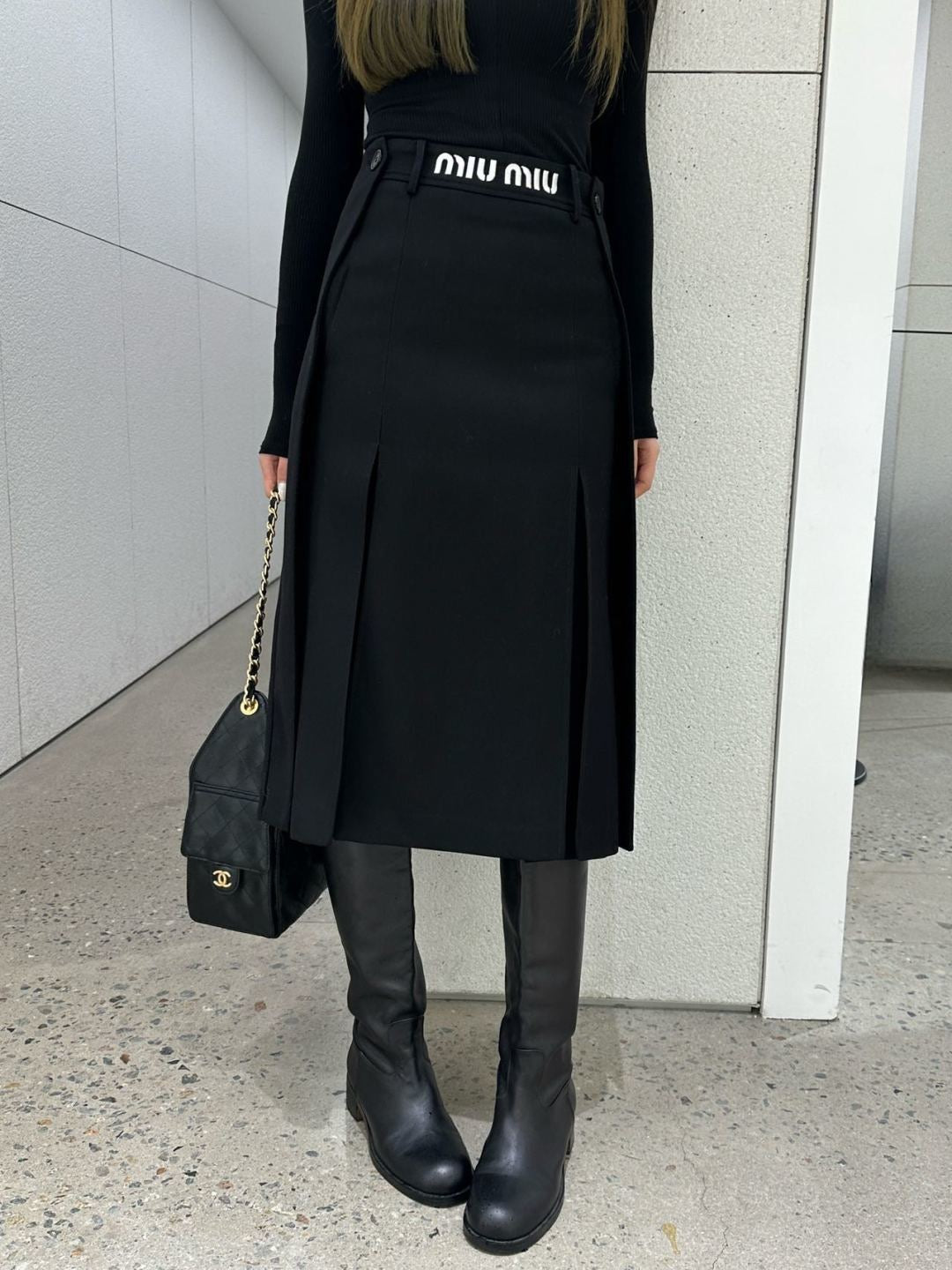 26SS NEW pleated skirt