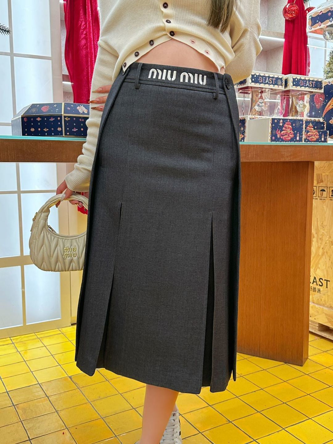 26SS NEW pleated skirt