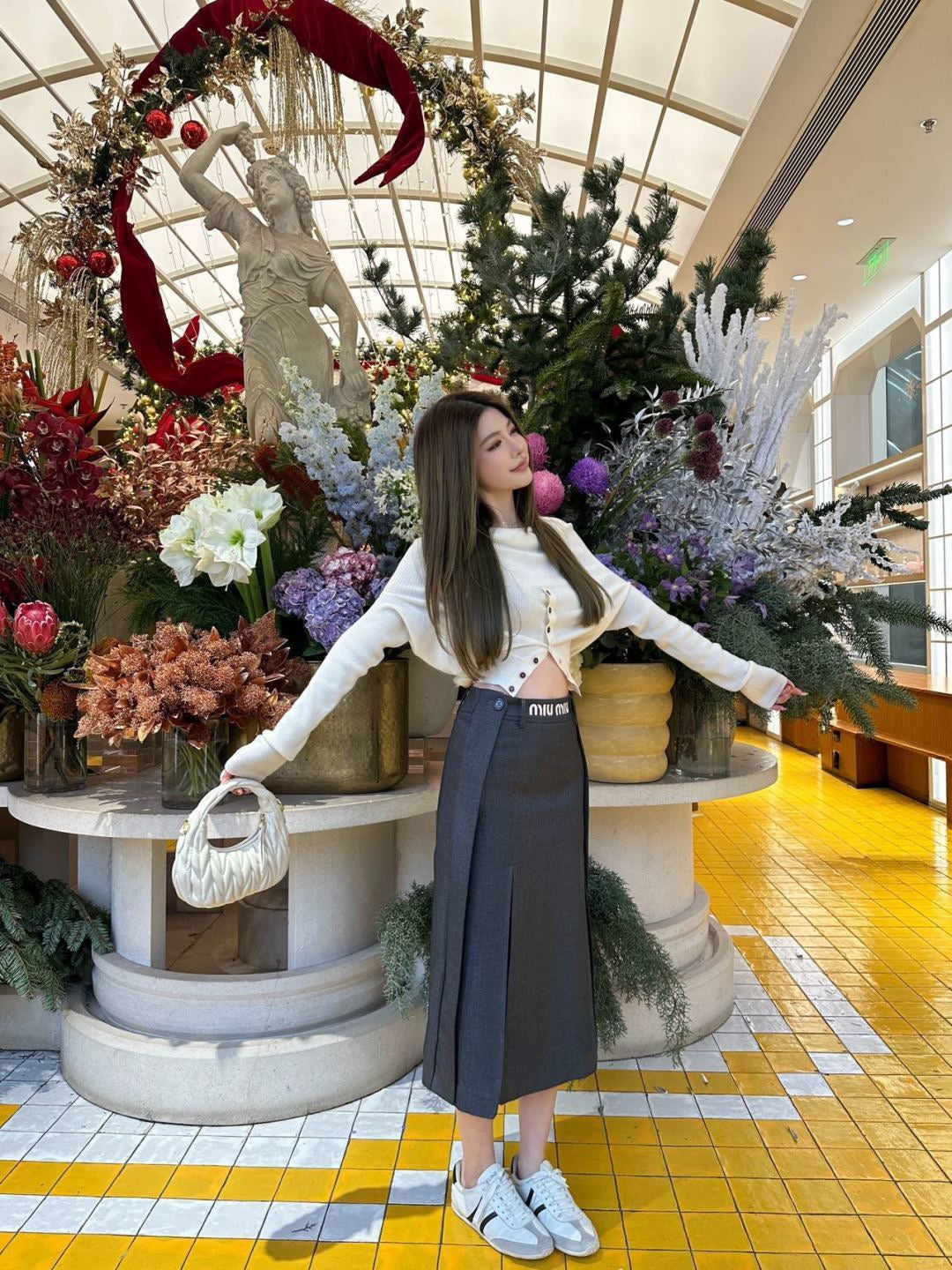 26SS NEW pleated skirt