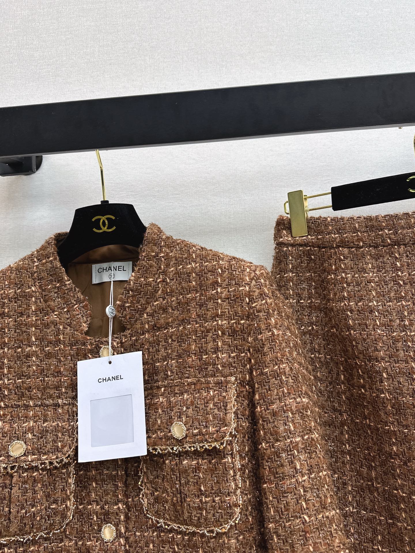 26SS NEW woven jacket skirts sets