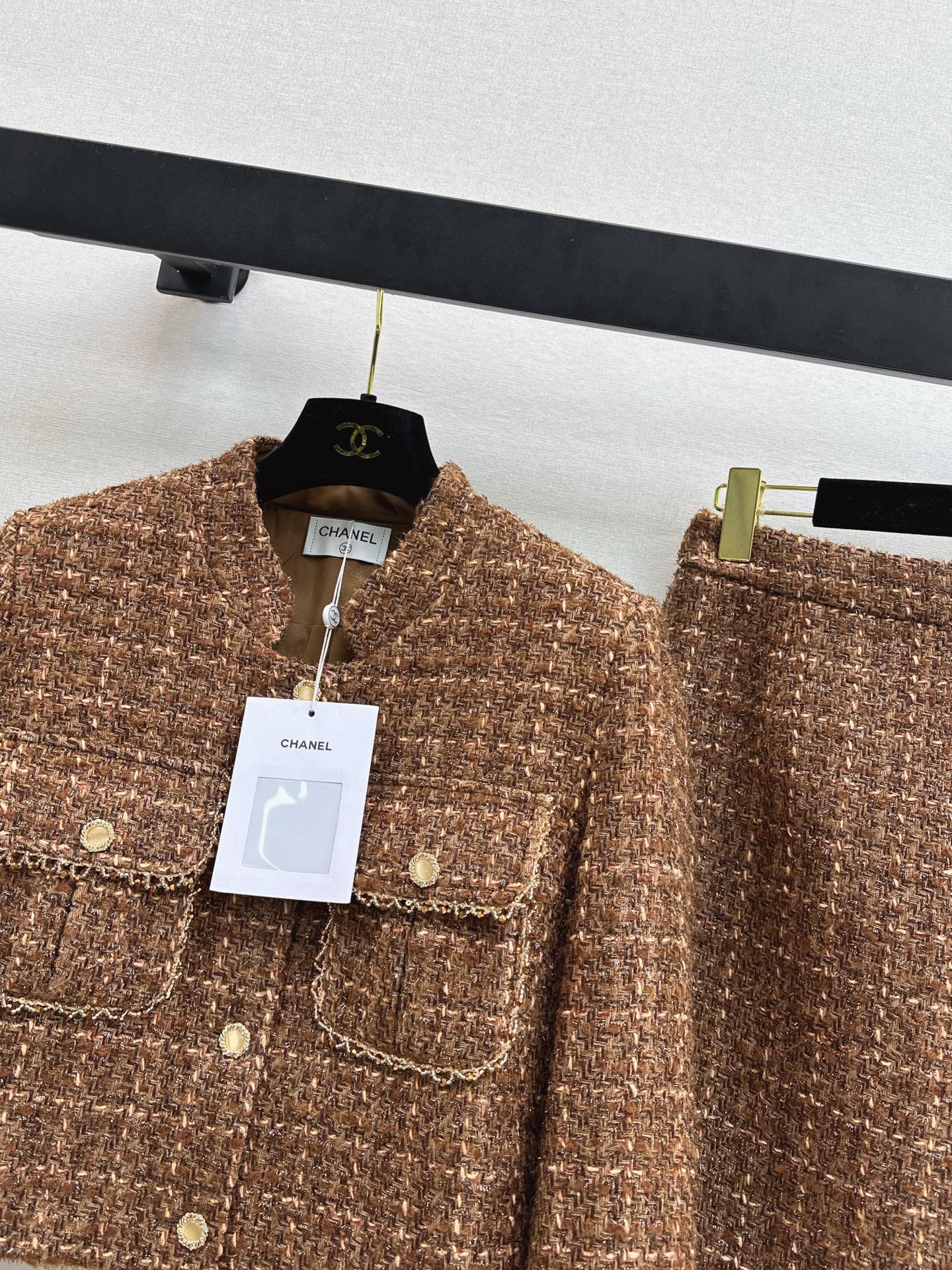 26SS NEW woven jacket skirts sets