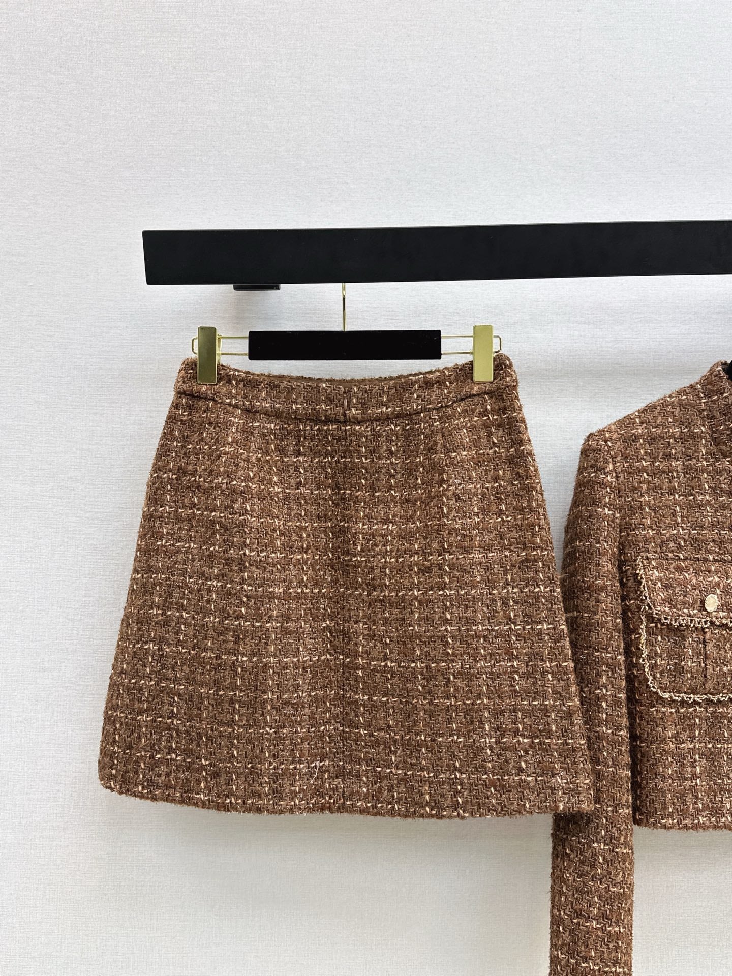 26SS NEW woven jacket skirts sets
