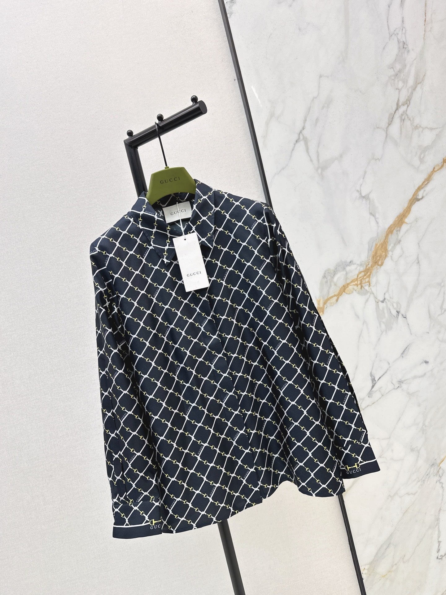 26SS NEU Bluse mit Karodruck