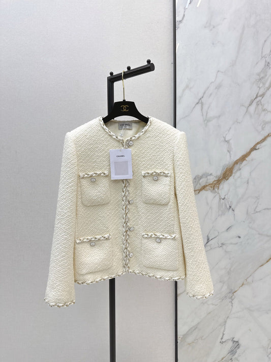 26SS NEW woven tweed jacket