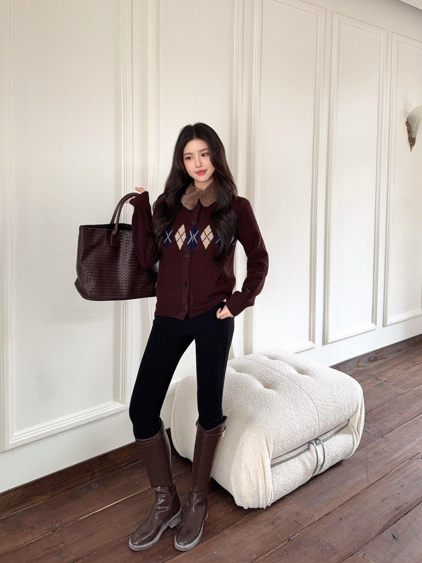 26SS NEW wool cardigan