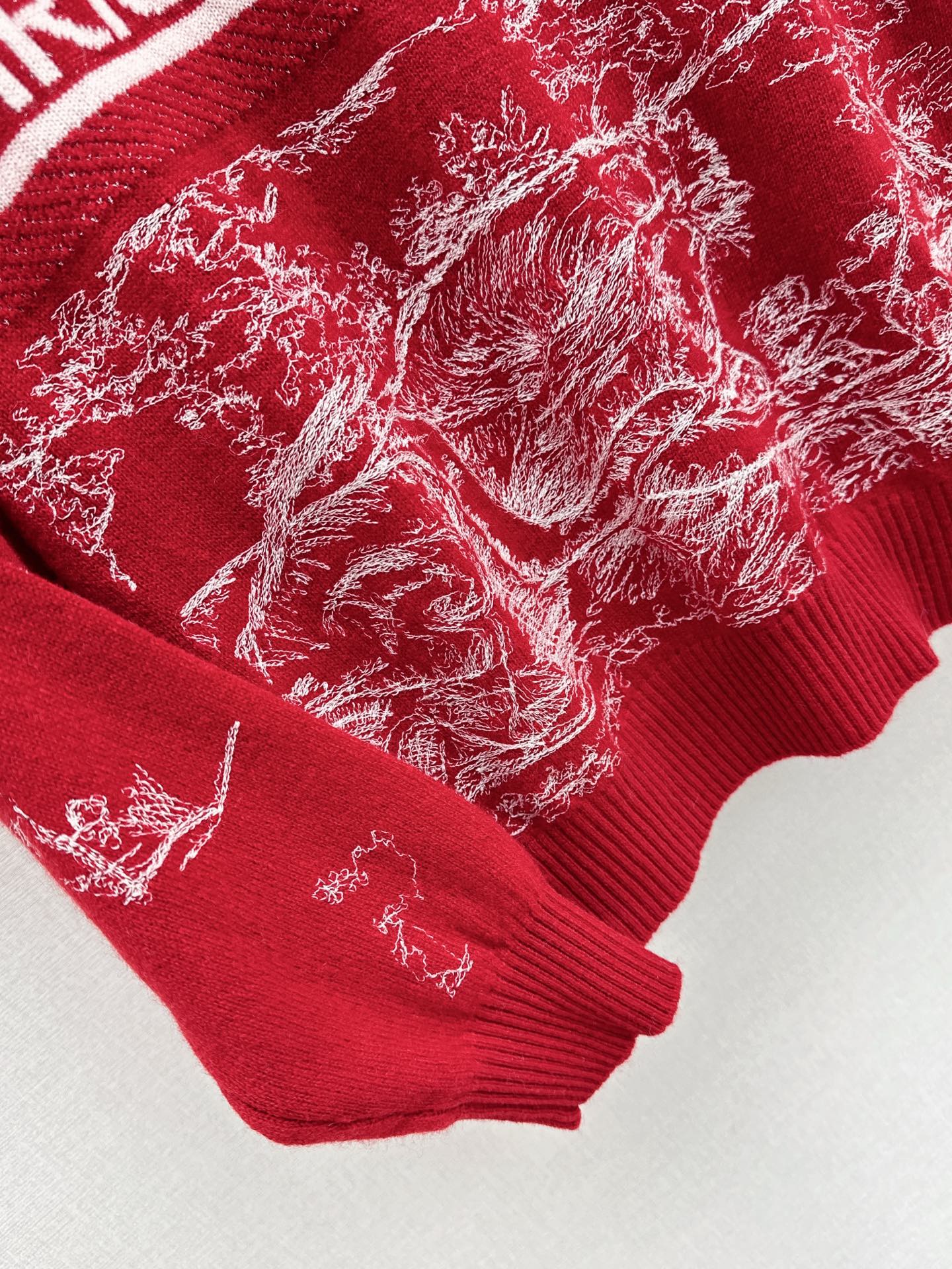26SS NEW embroidery sweater