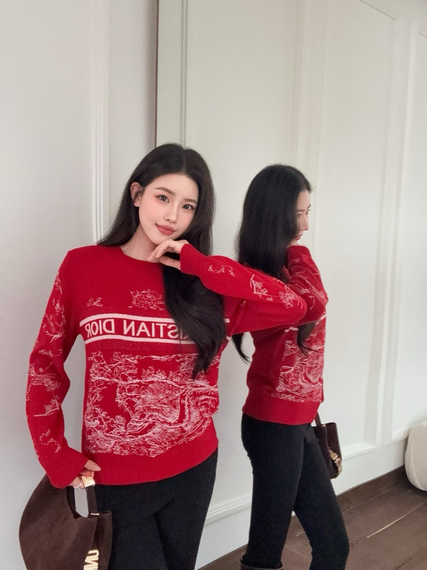 26SS NEW embroidery sweater